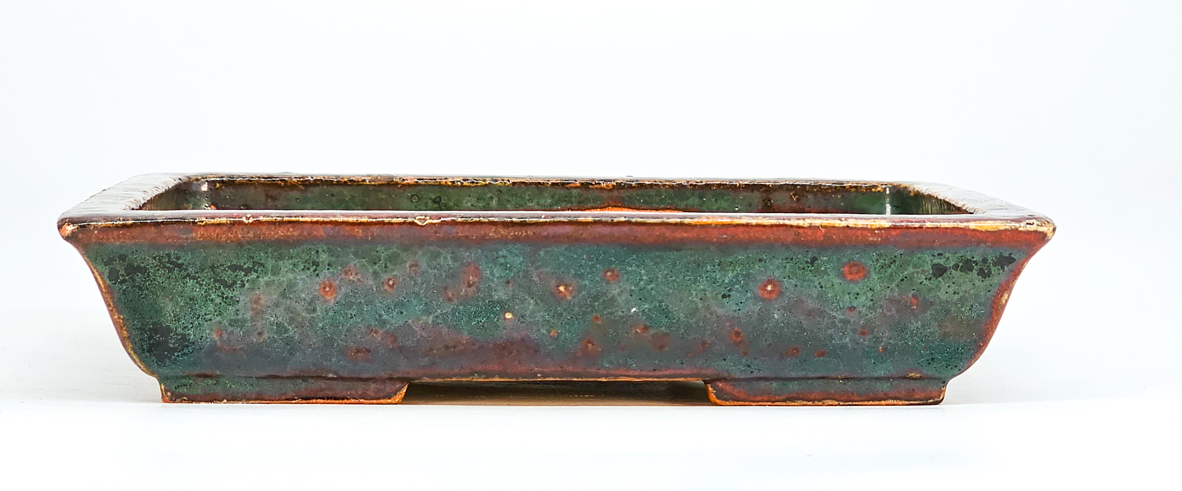 Bonsaischale Koyo Tokoname 18x14x3,5cm