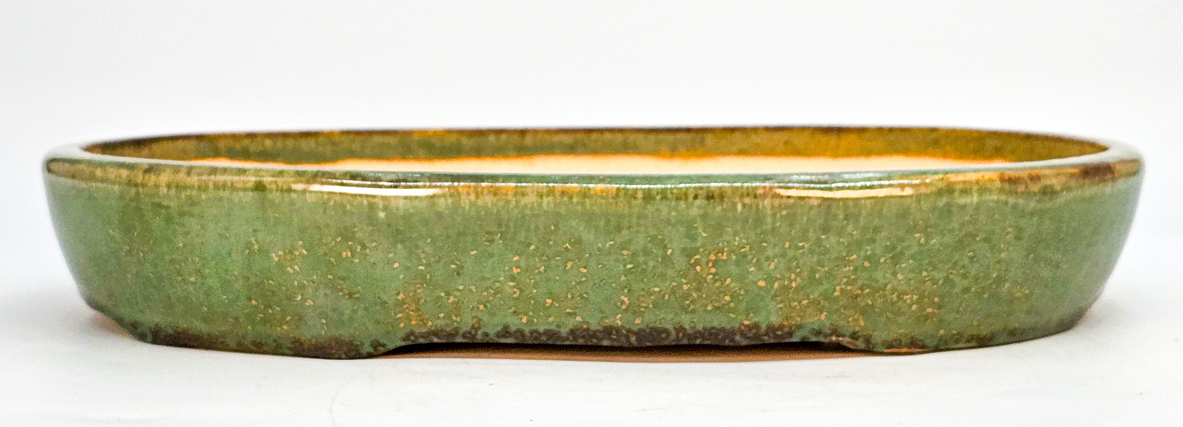 Bonsaischale Sabine BESNARD céramique 34x26,5x5cm 