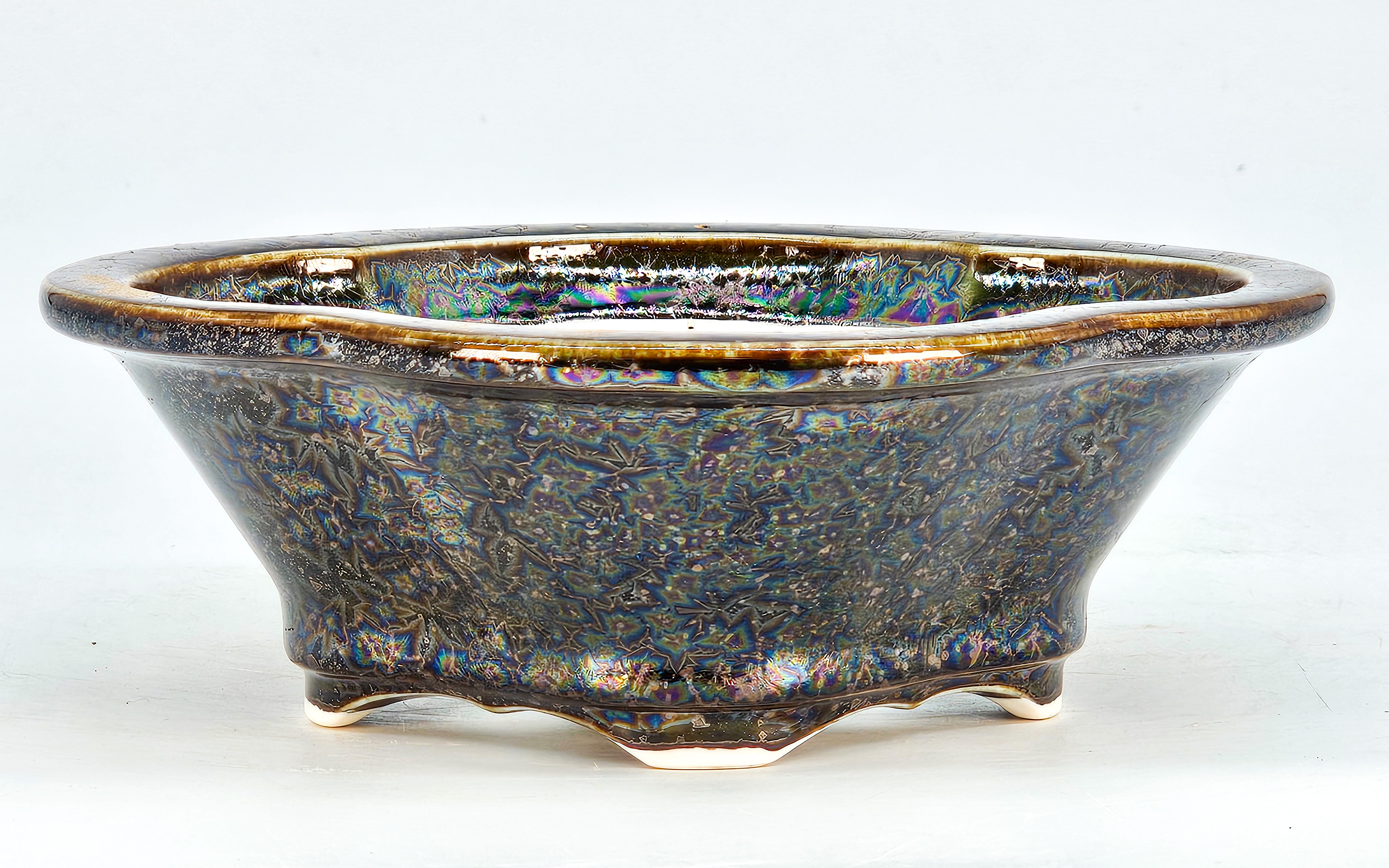 Bonsaischale Senzan 15,4x13,9x5,7cm
