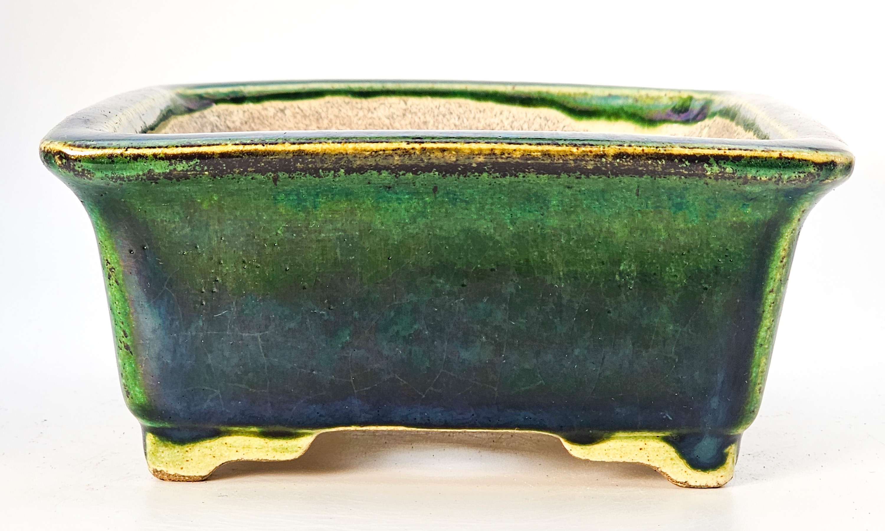 Bonsaischale Terahata Satomi Japan 14,5x13,5x6cm