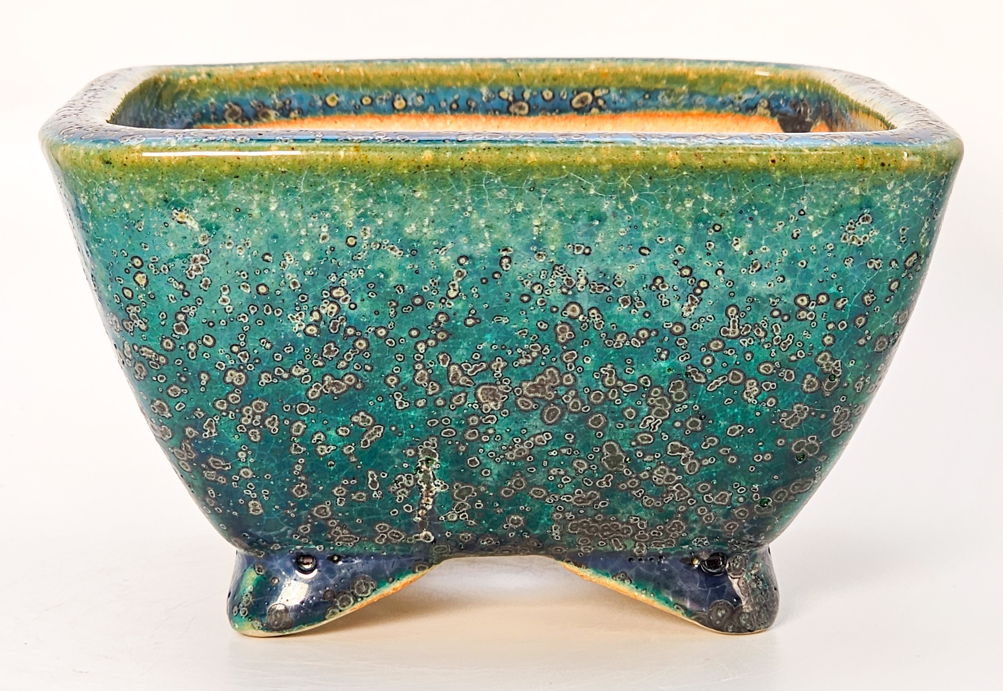 Bonsaischale Koyo, Sonderedition Expo 2025, Tokoname Japan 13,5x7,5cm