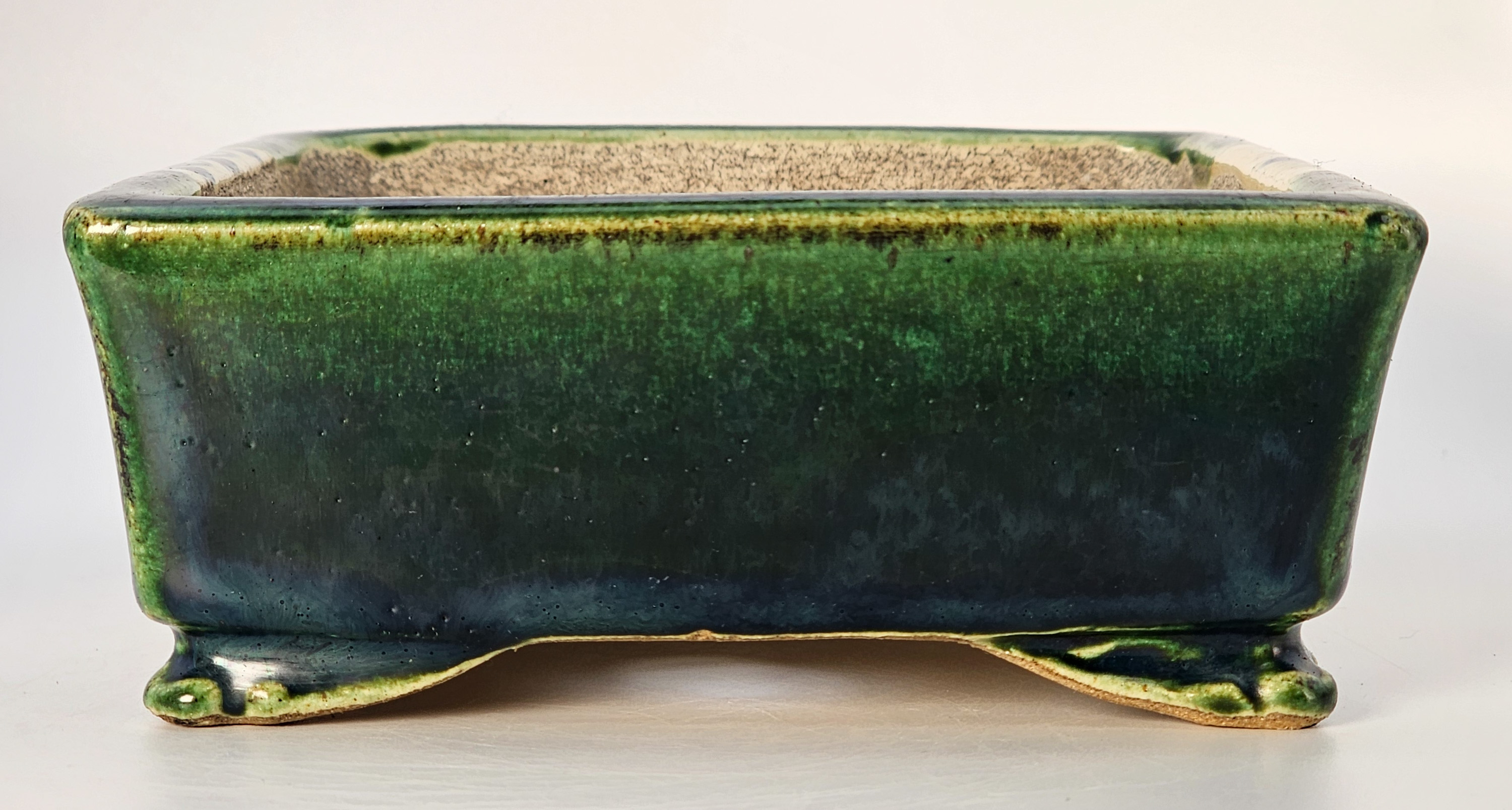 Bonsaischale Terahata Satomi Japan 15,7x13x5,5cm