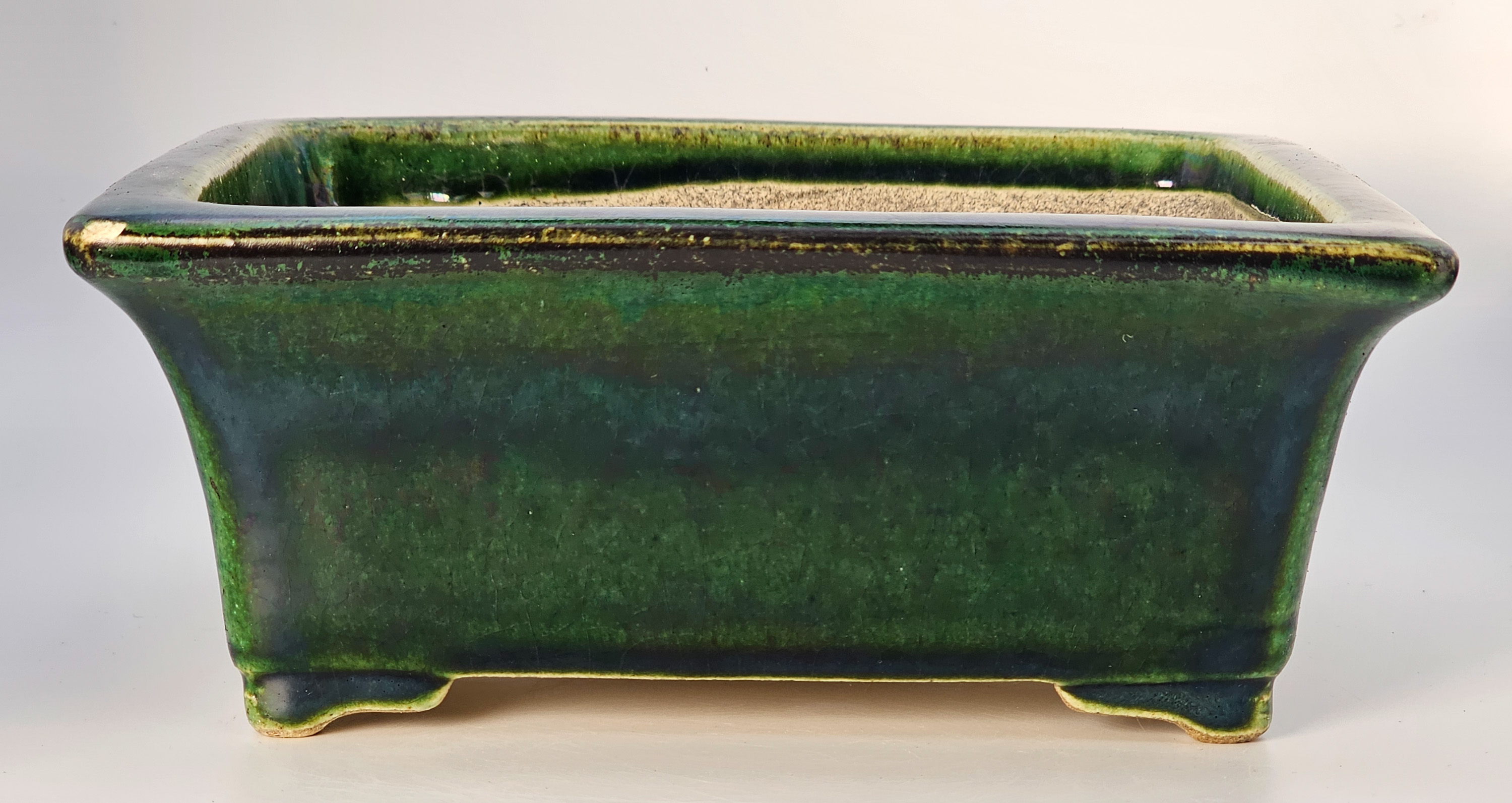 Bonsaischale Mazan Japan 18x16x7,2cm Abplatzer!