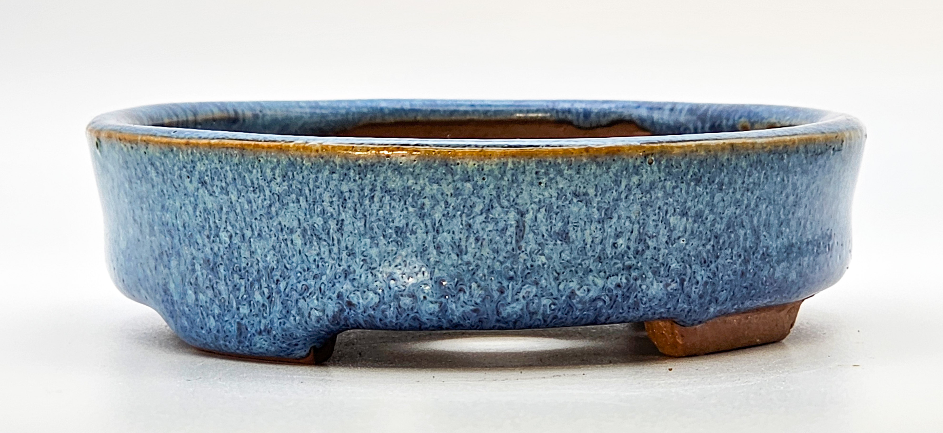 Bonsaischale Banko Shunzan Japan 11,3x9,5x2,5cm
