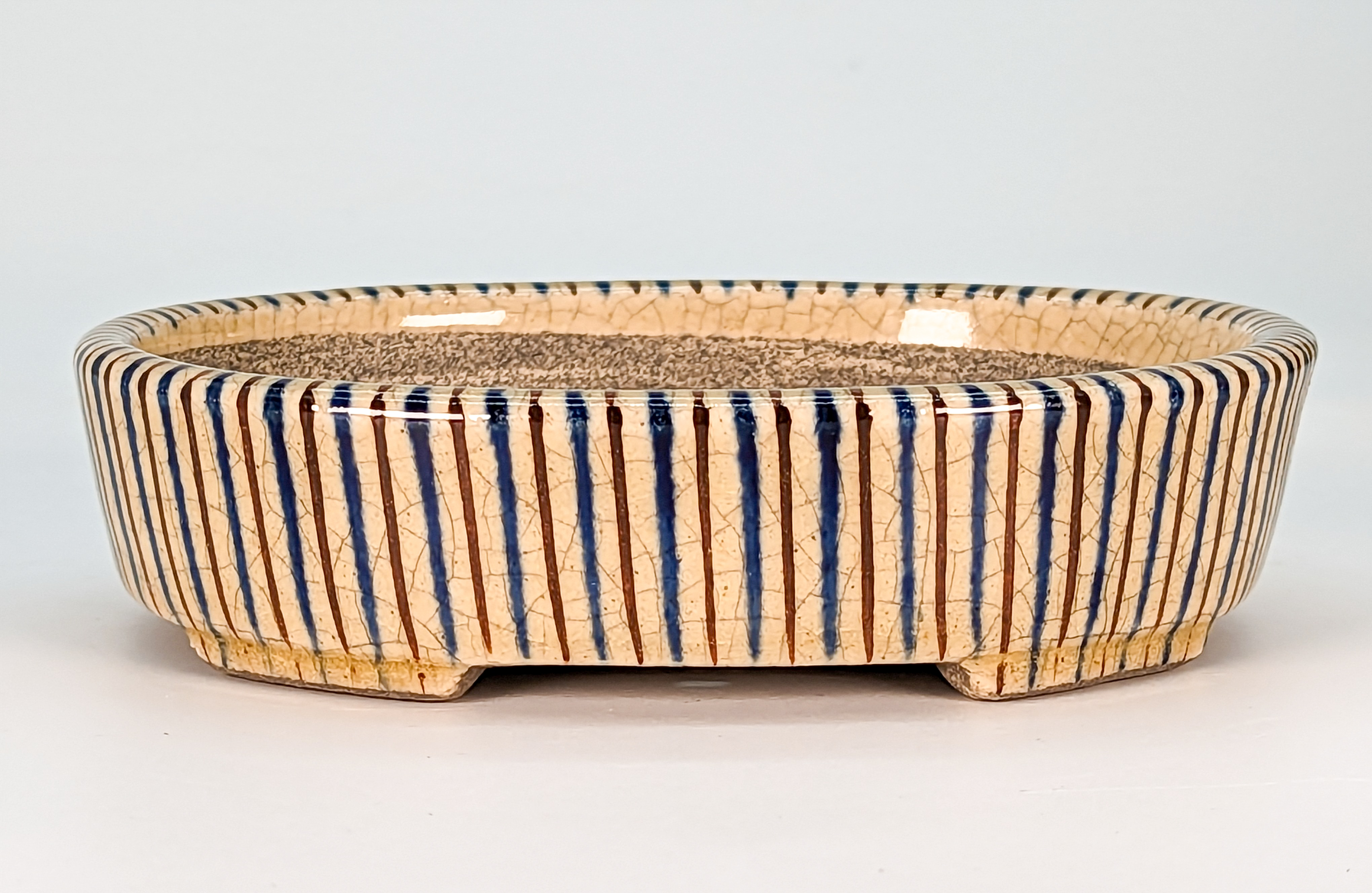 Bonsaischale Terahata Satomi 13,3x10,5x3,3cm  