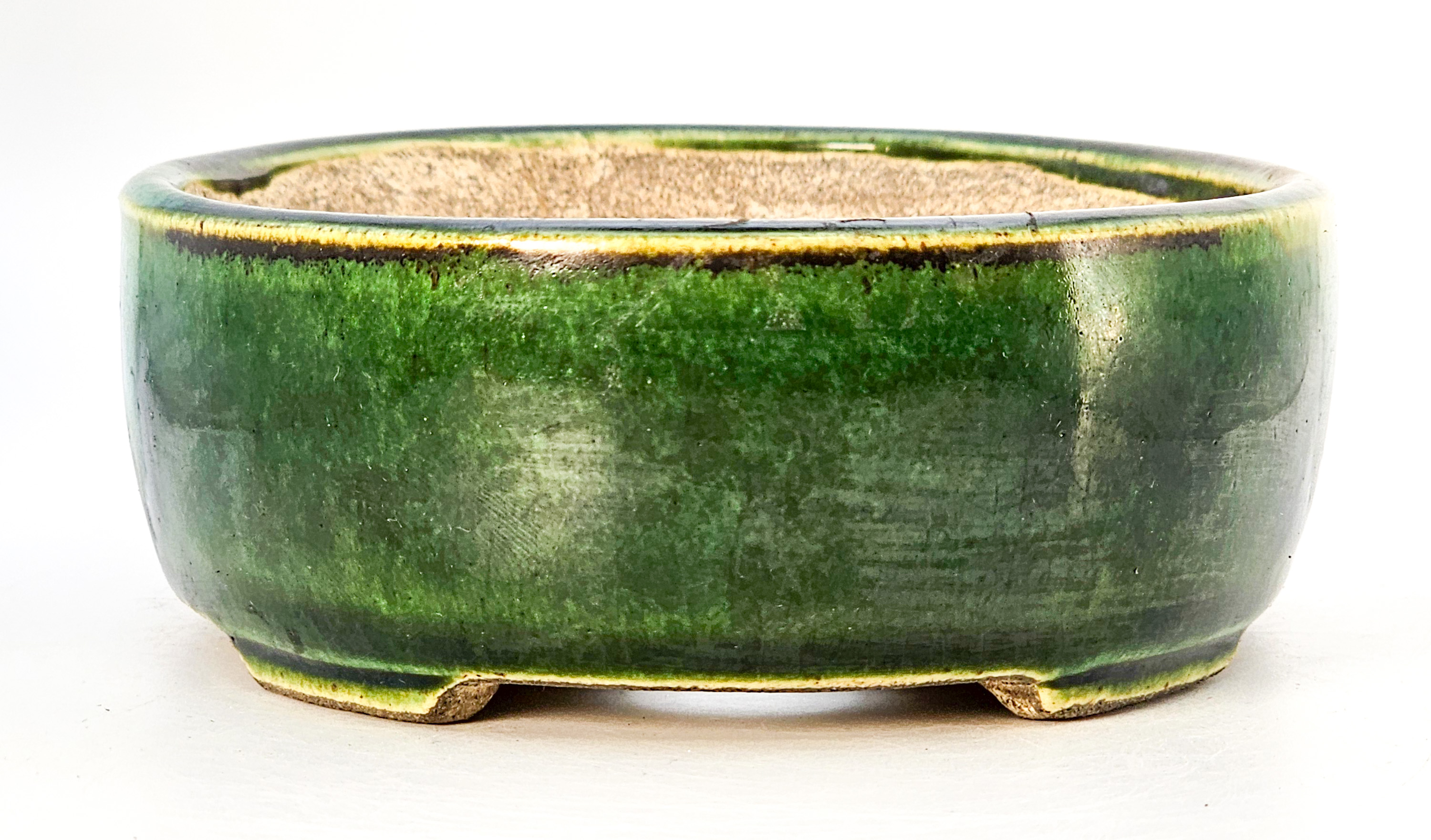 Bonsaischale Terahata Satomi Japan 14,3x11,7x4,5cm
