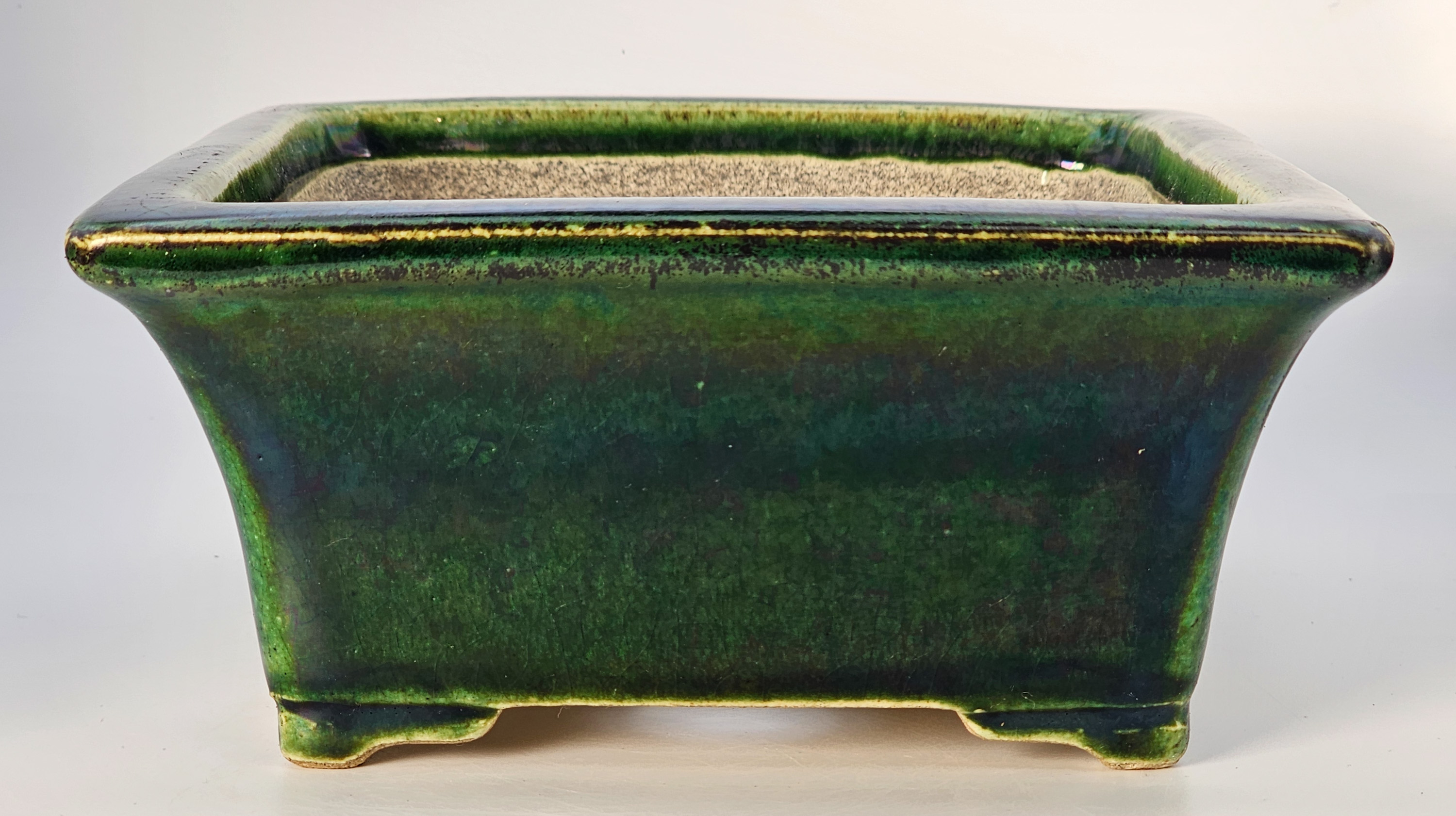 Bonsaischale Mazan Japan 18x16x7,2cm Abplatzer!