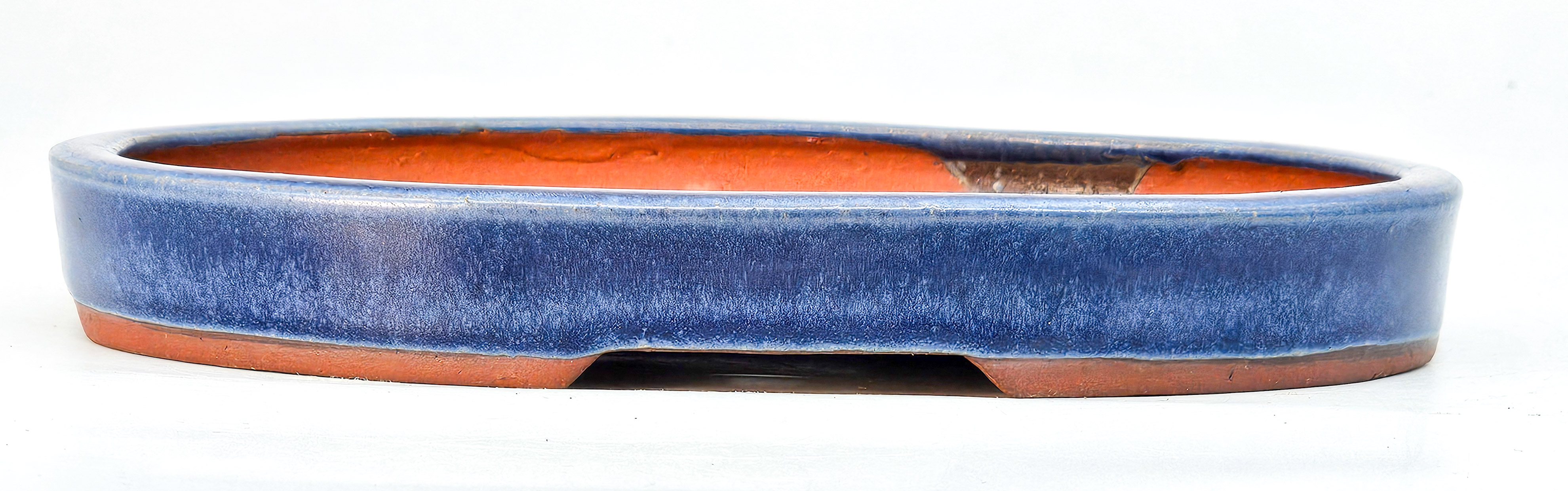Bonsaischale Yozan Tokoname 20,7x16x2,5cm