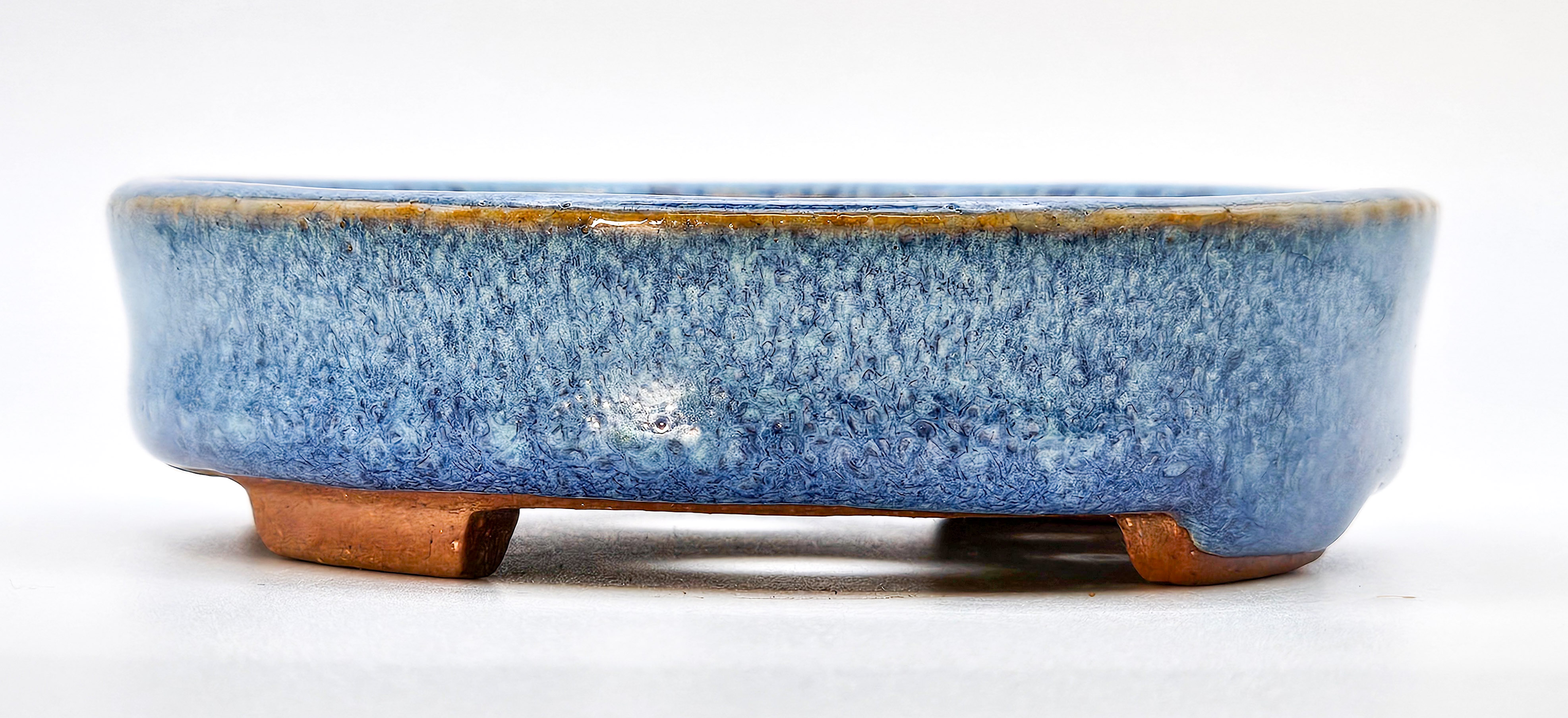 Bonsaischale Banko Shunzan Japan 11,3x9,5x2,5cm