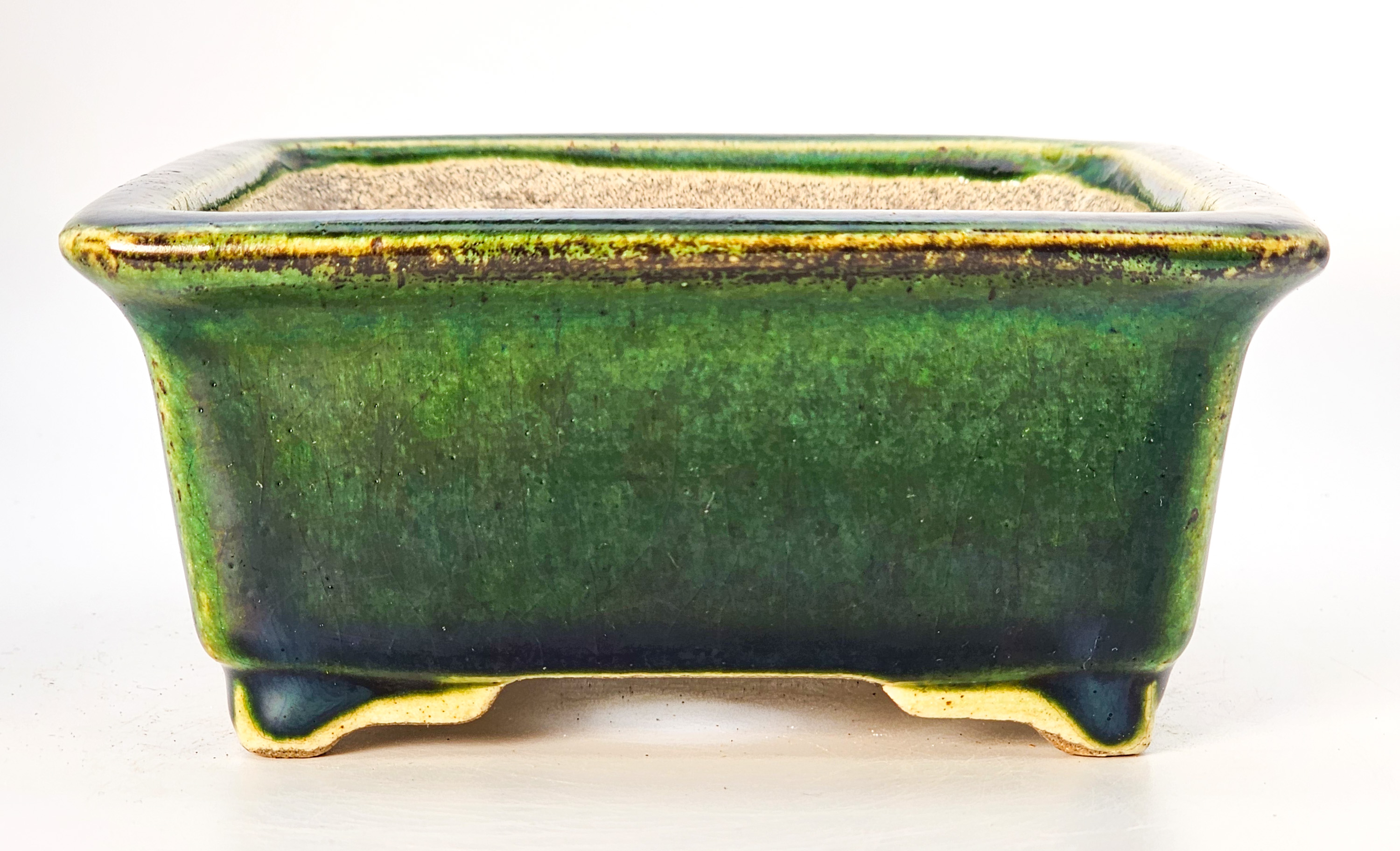 Bonsaischale Terahata Satomi Japan 14,8x13,6x6cm