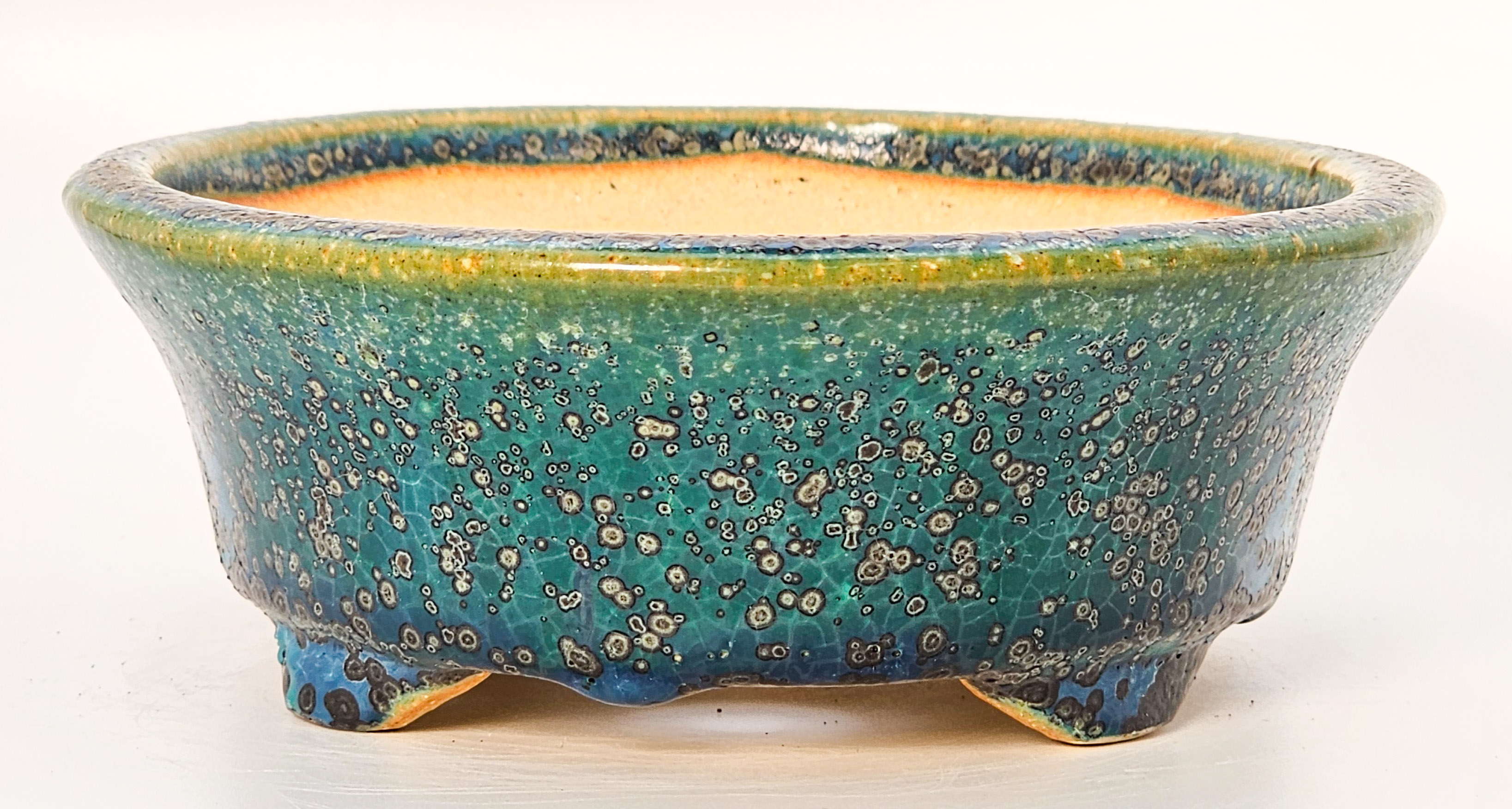 Bonsaischale Koyo, Sonderedition Expo 2025, Tokoname Japan 17,5x14x5cm