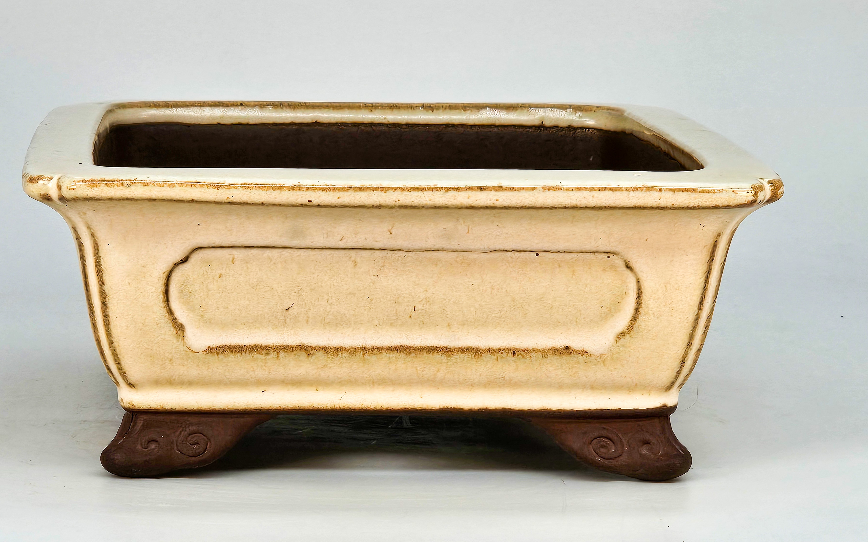Bonsaischale Yamaaki Tokoname 29x23x9,5cm