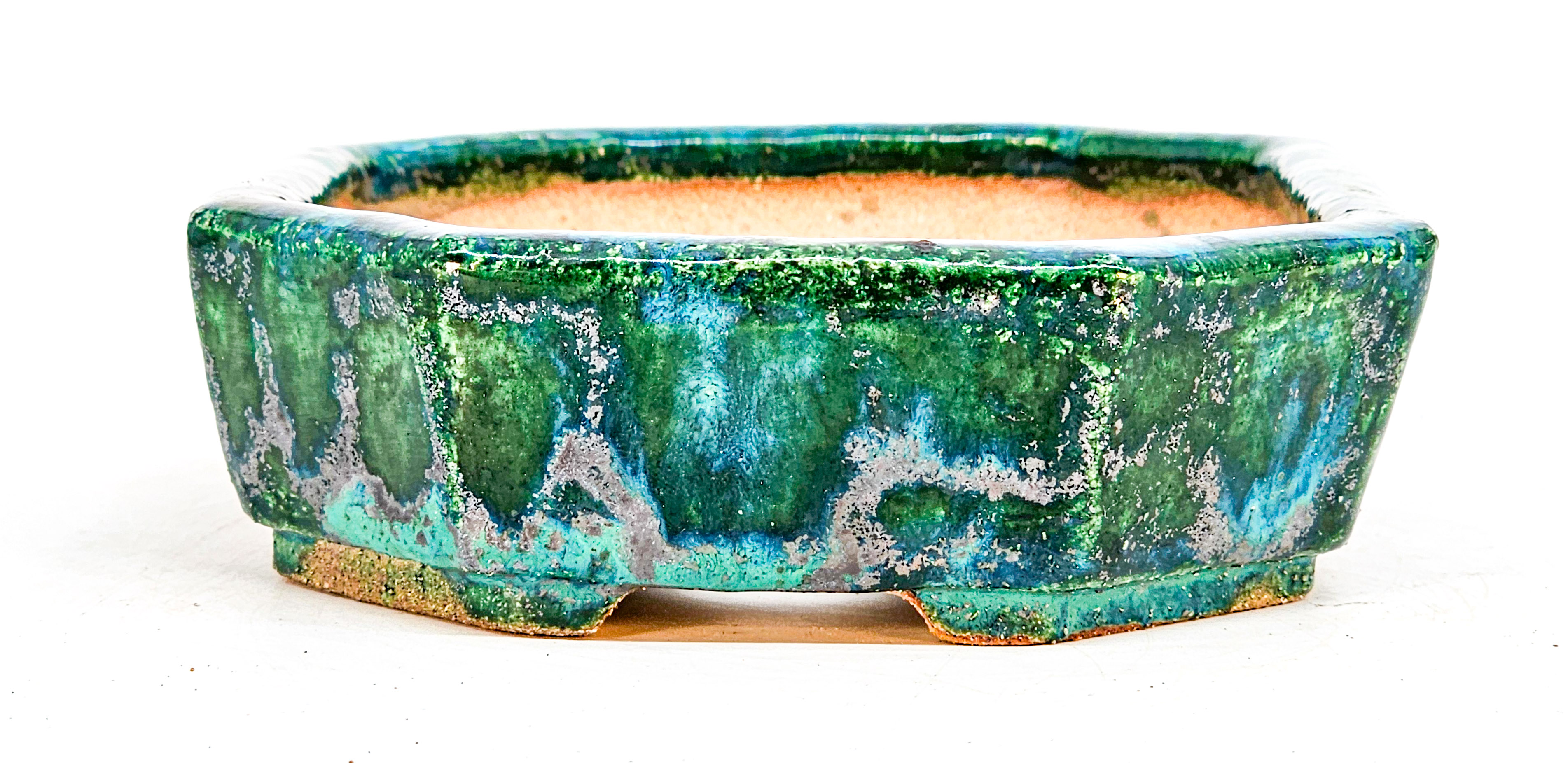 Bonsaischale handgetöpfert Spanien 16x12,5x3,5cm 