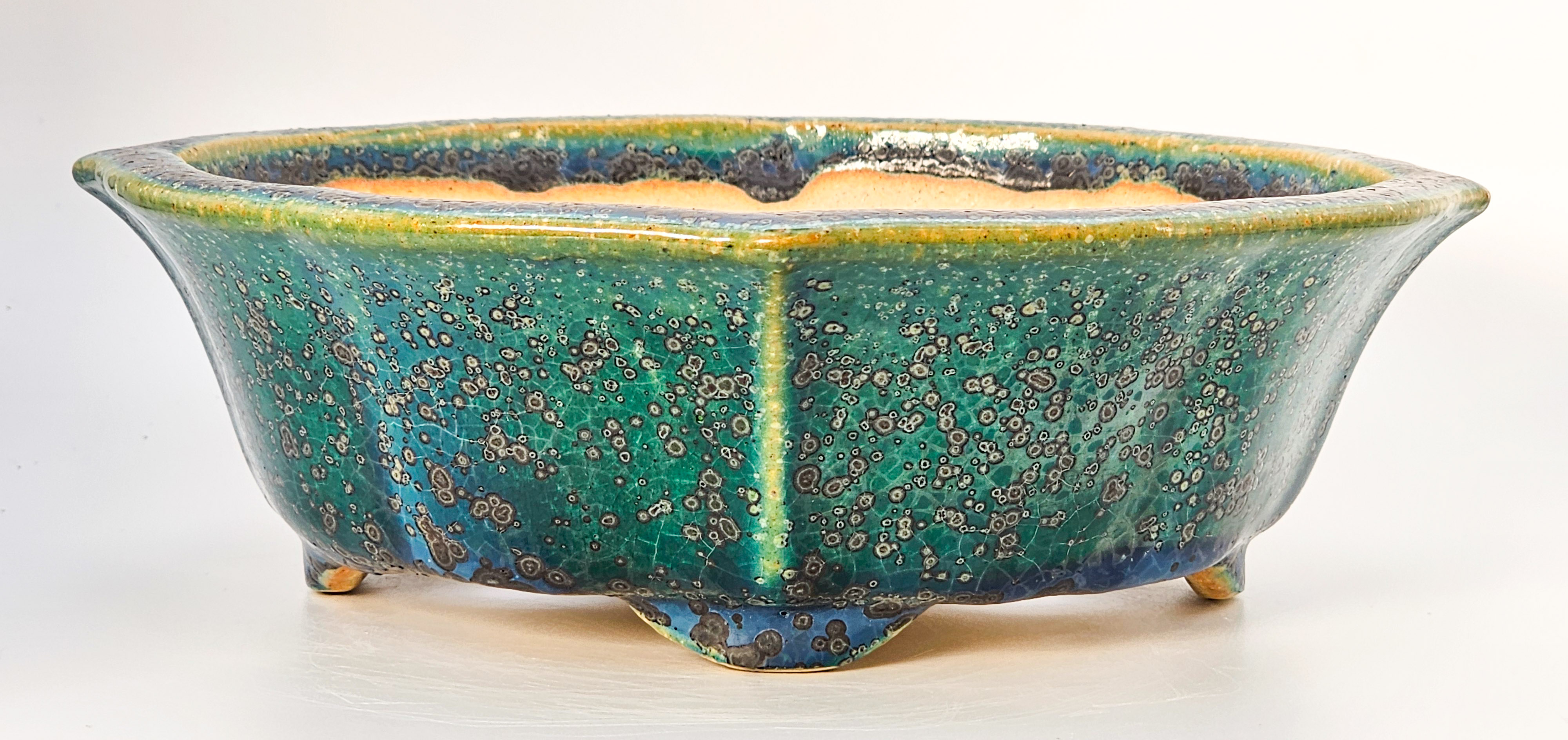 Bonsaischale Koyo, Sonderedition Expo 2025, Tokoname Japan 19x17x5,5cm
