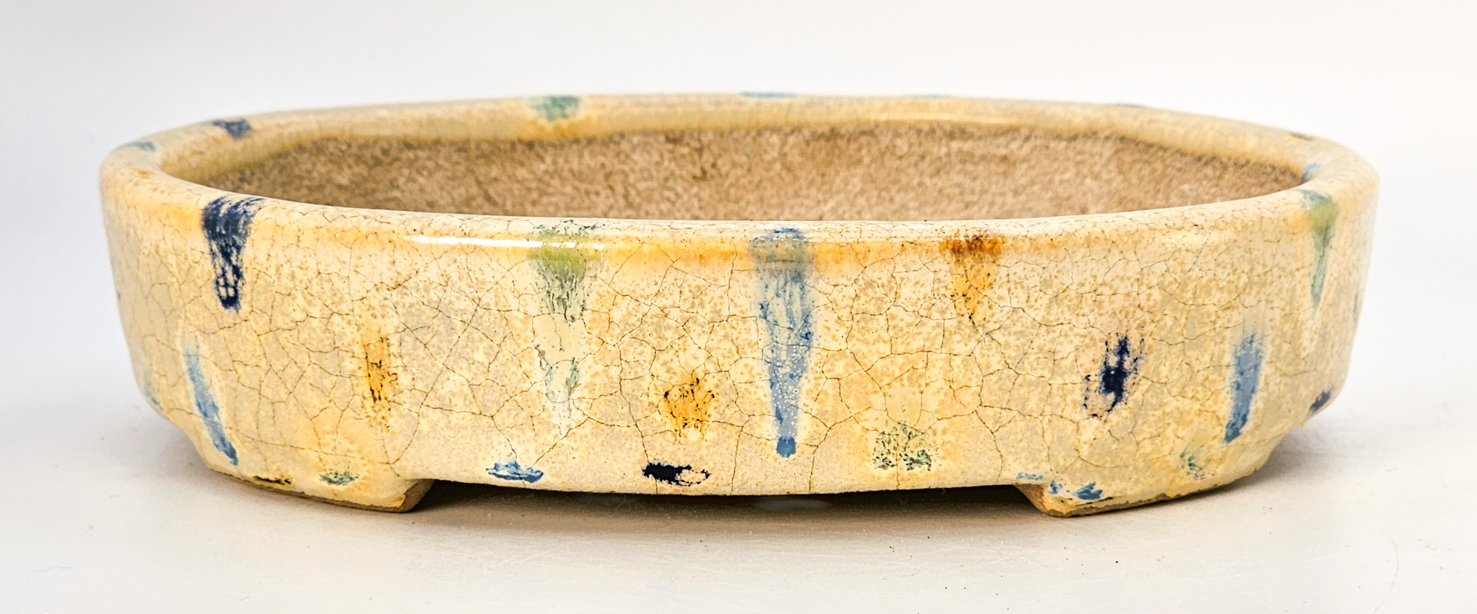Bonsaischale Terahata Satomi Japan 14x11,5x3cm