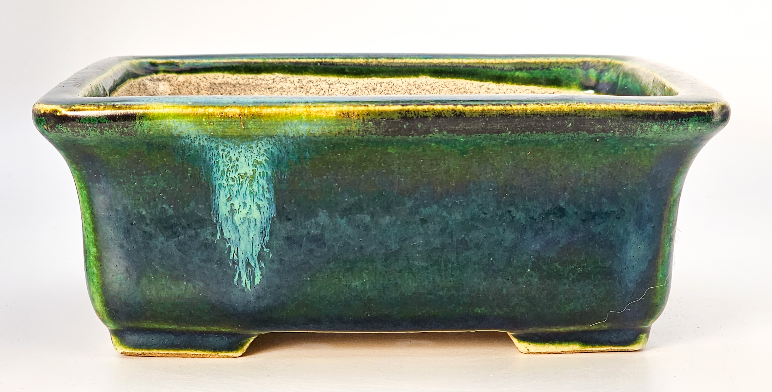 Bonsaischale Terahata Satomi Japan 16,5x14x6,5cm