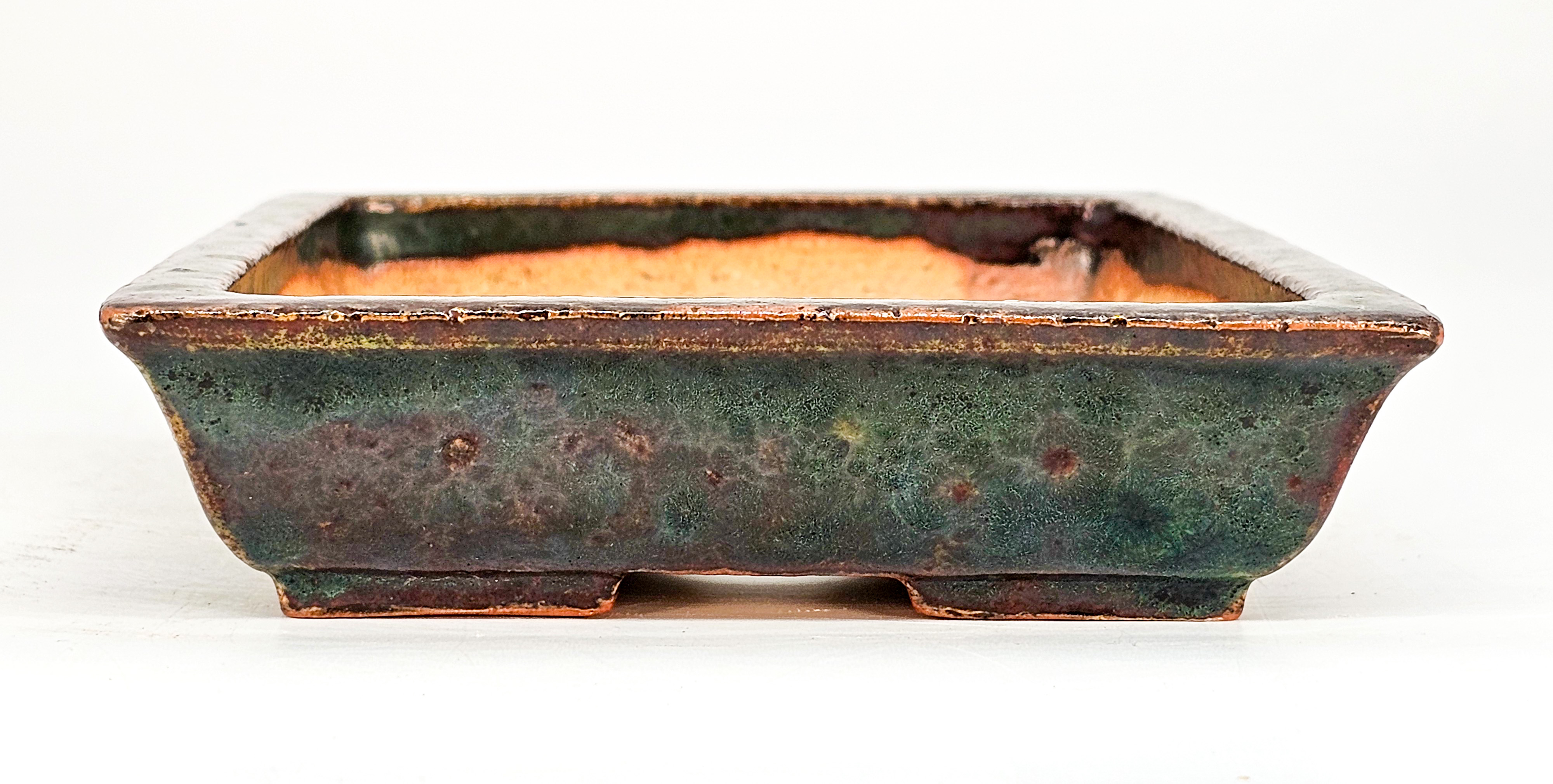 Bonsaischale Koyo Tokoname 18x14x3,5cm