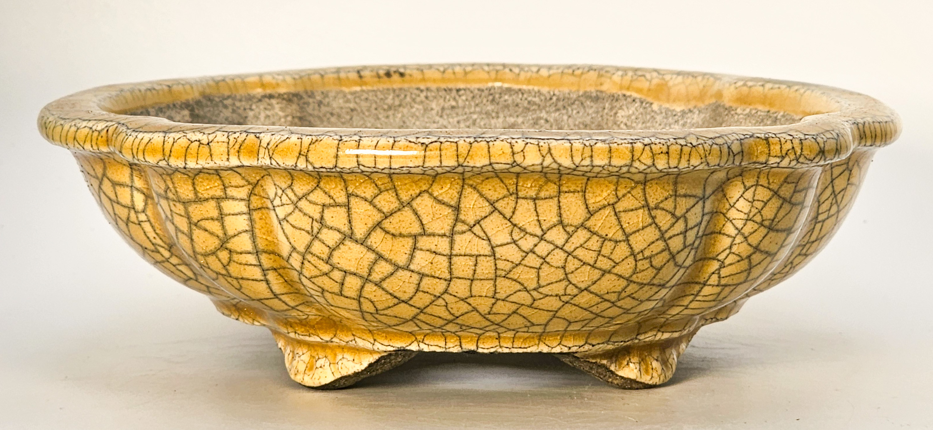 Bonsaischale Terahata Satomi Japan 18x15x4,7cm