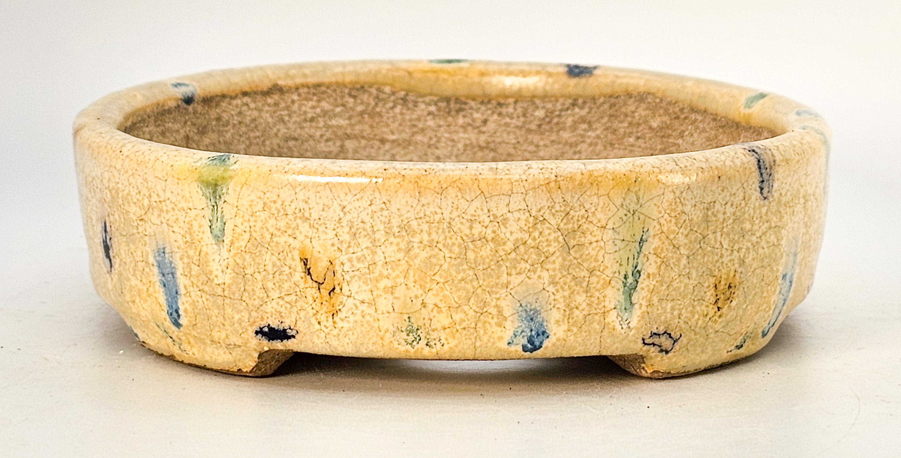 Bonsaischale Terahata Satomi Japan 14x11,5x3cm