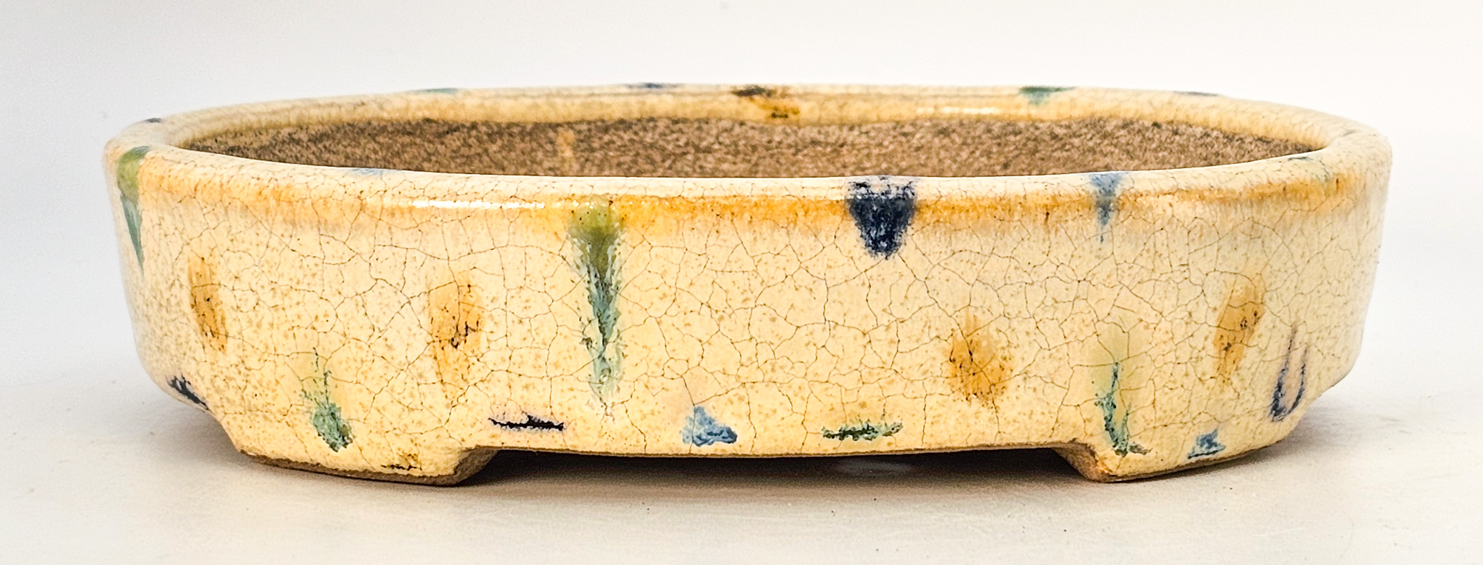 Bonsaischale Terahata Satomi Japan 14x11,5x3cm