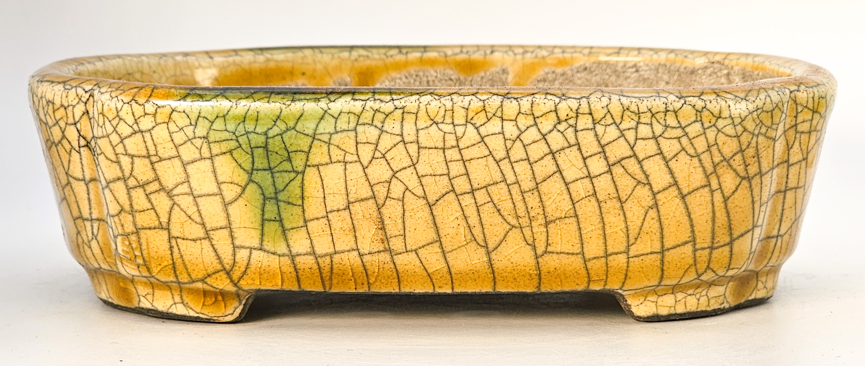 Bonsaischale Terahata Satomi Japan 16x12x4,5cm
