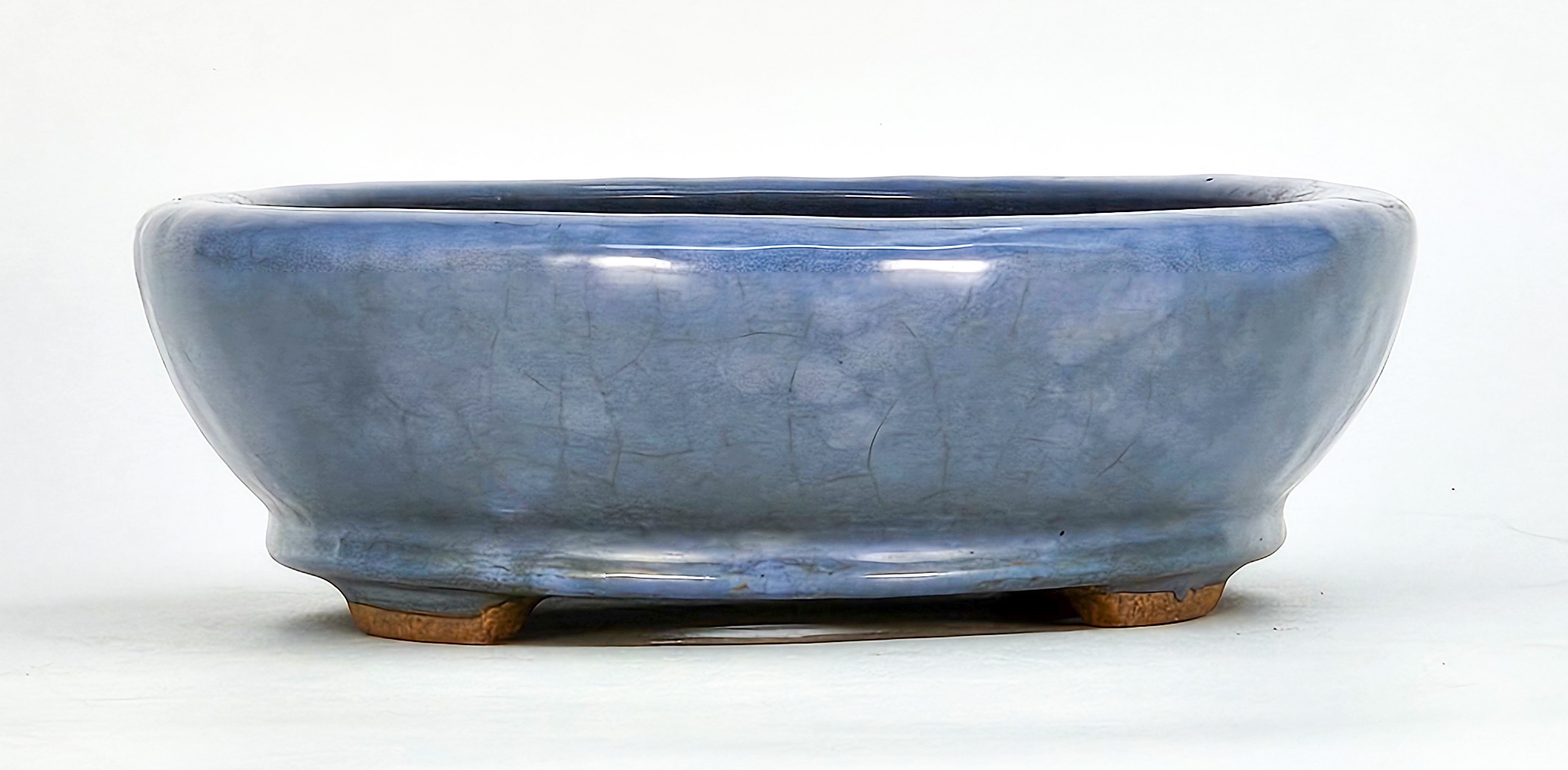 Bonsaischale Hattori Tokoname 22,2x18,5x5,3cm