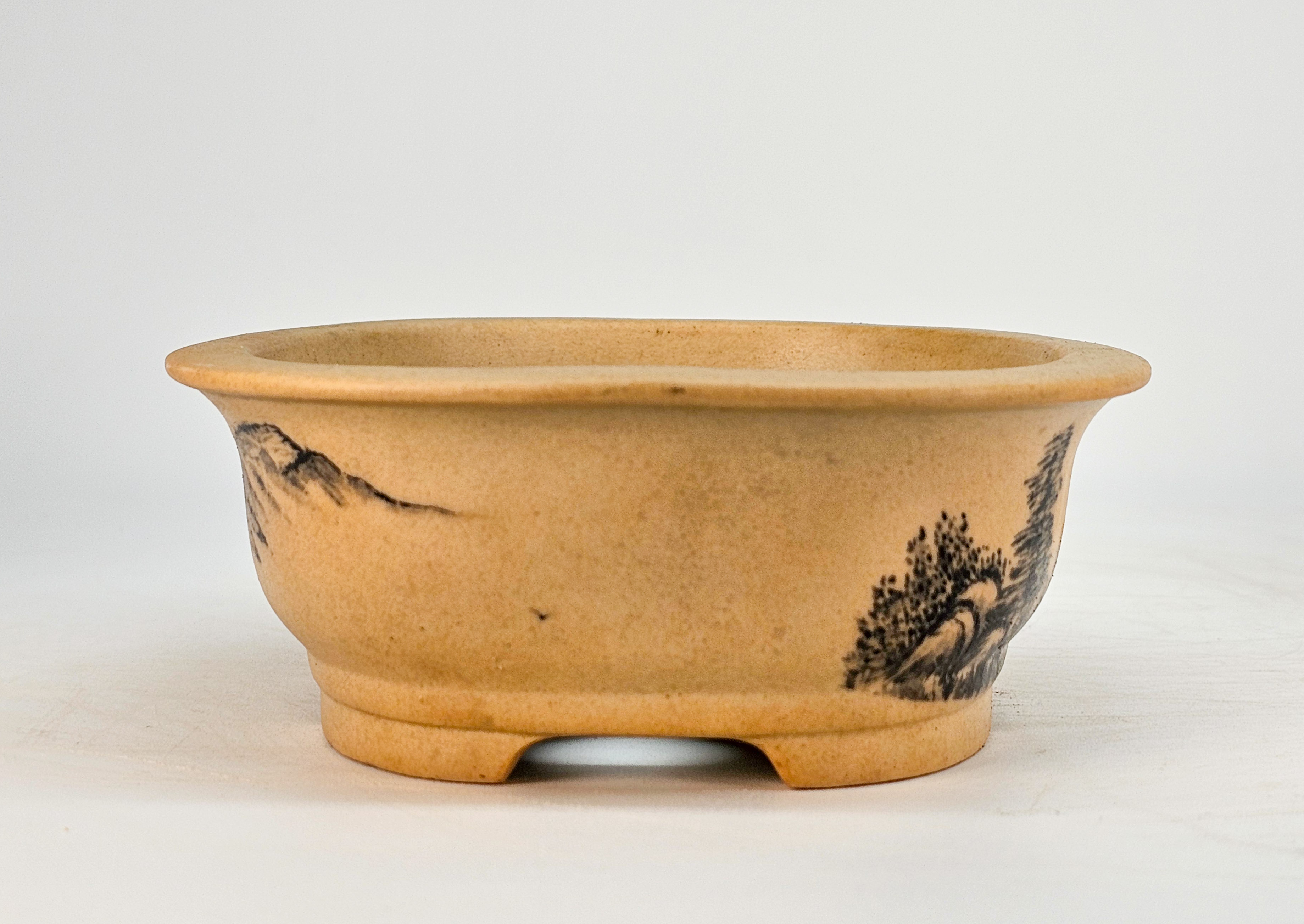 Bonsaischale Japan 17,9x14,5x5,6cm