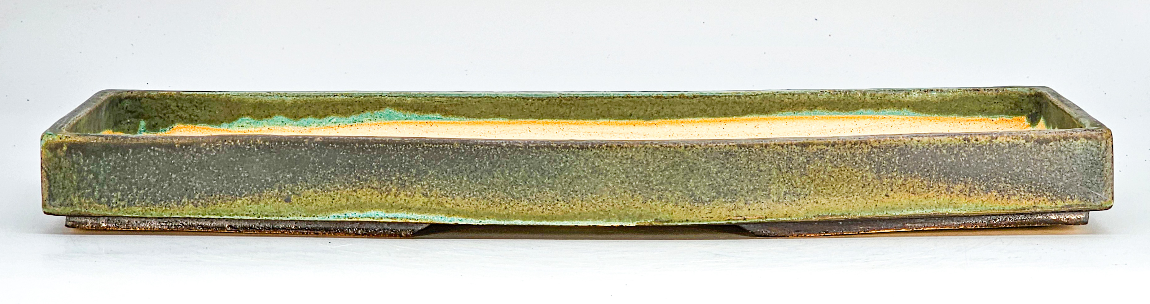Bonsaischale Sabine BESNARD céramique 47x16,5x4cm