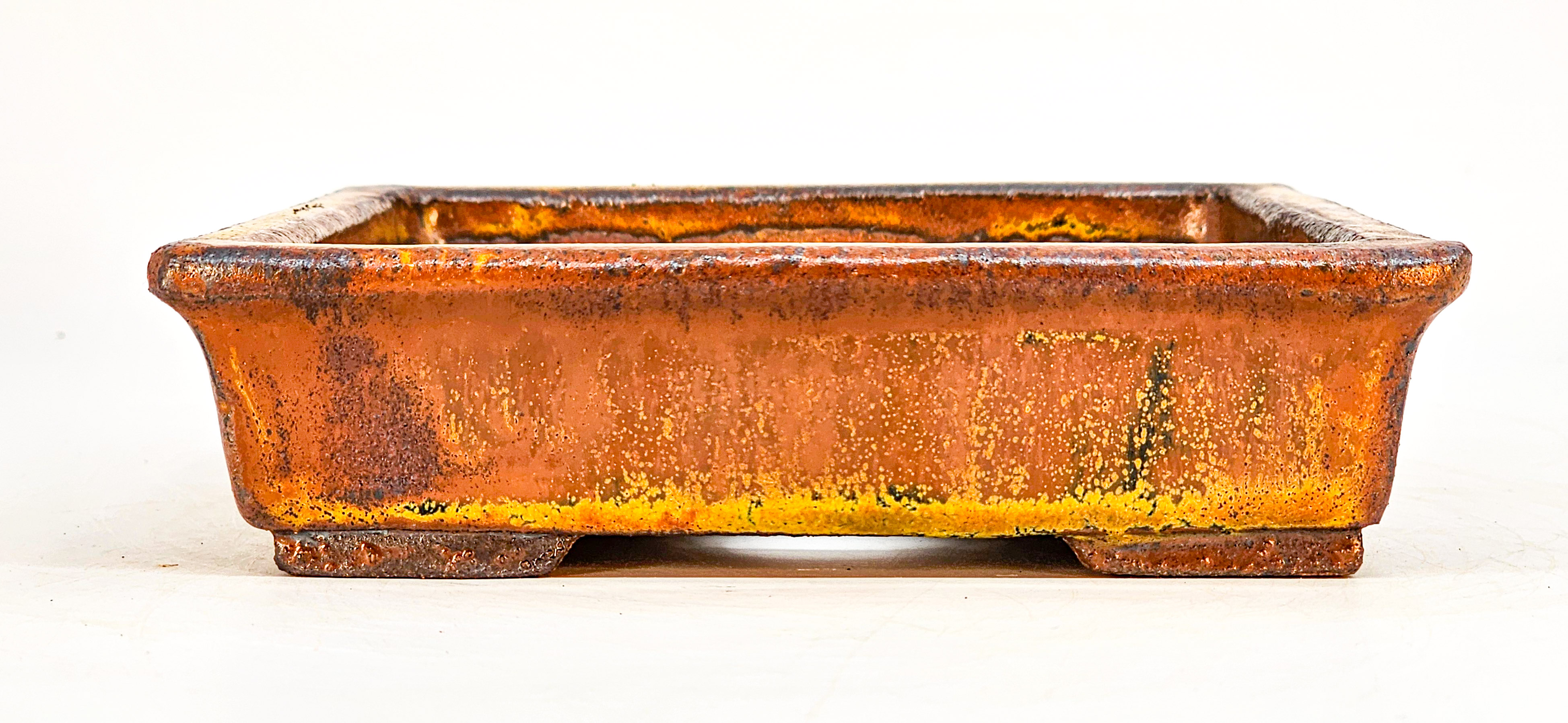 Bonsaischale handgetöpfert Spanien 18,5x15x4cm