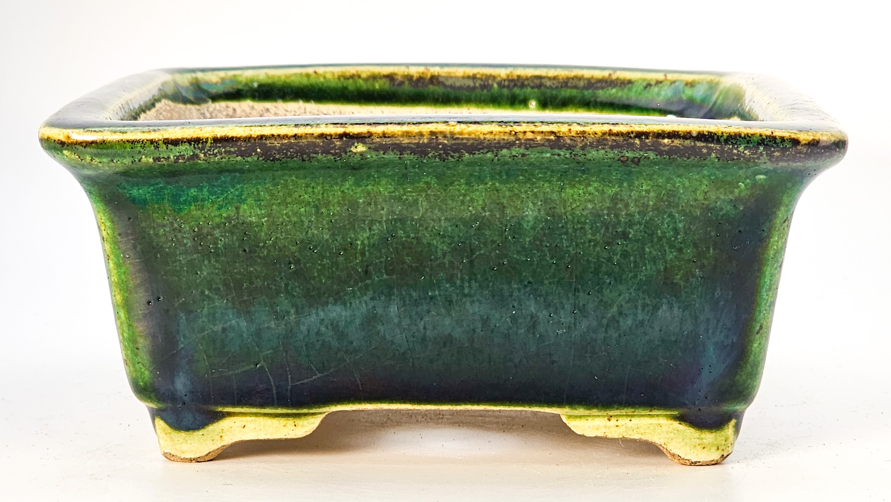 Bonsaischale Terahata Satomi Japan 14,5x13,5x6cm