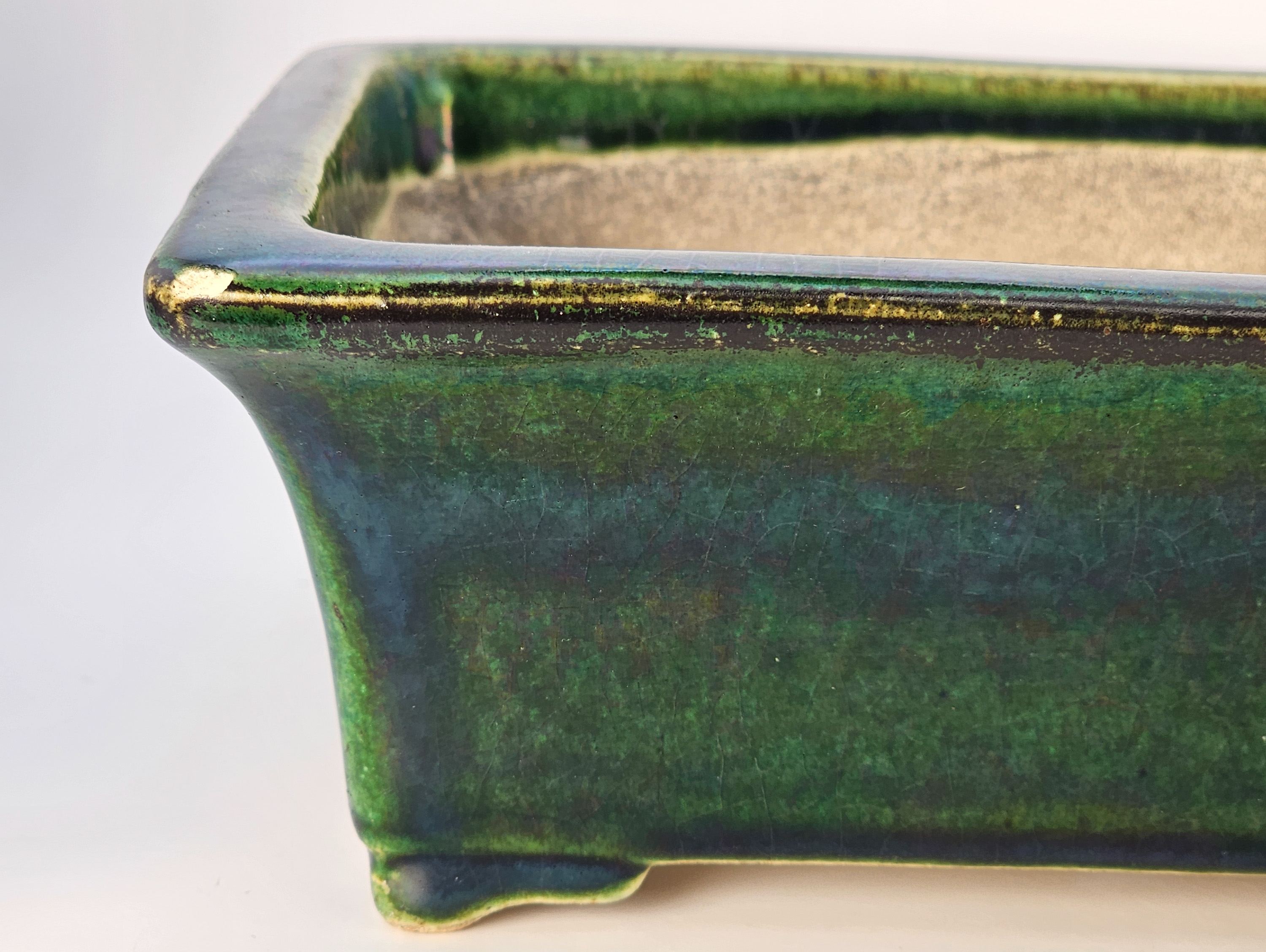 Bonsaischale Mazan Japan 18x16x7,2cm Abplatzer!