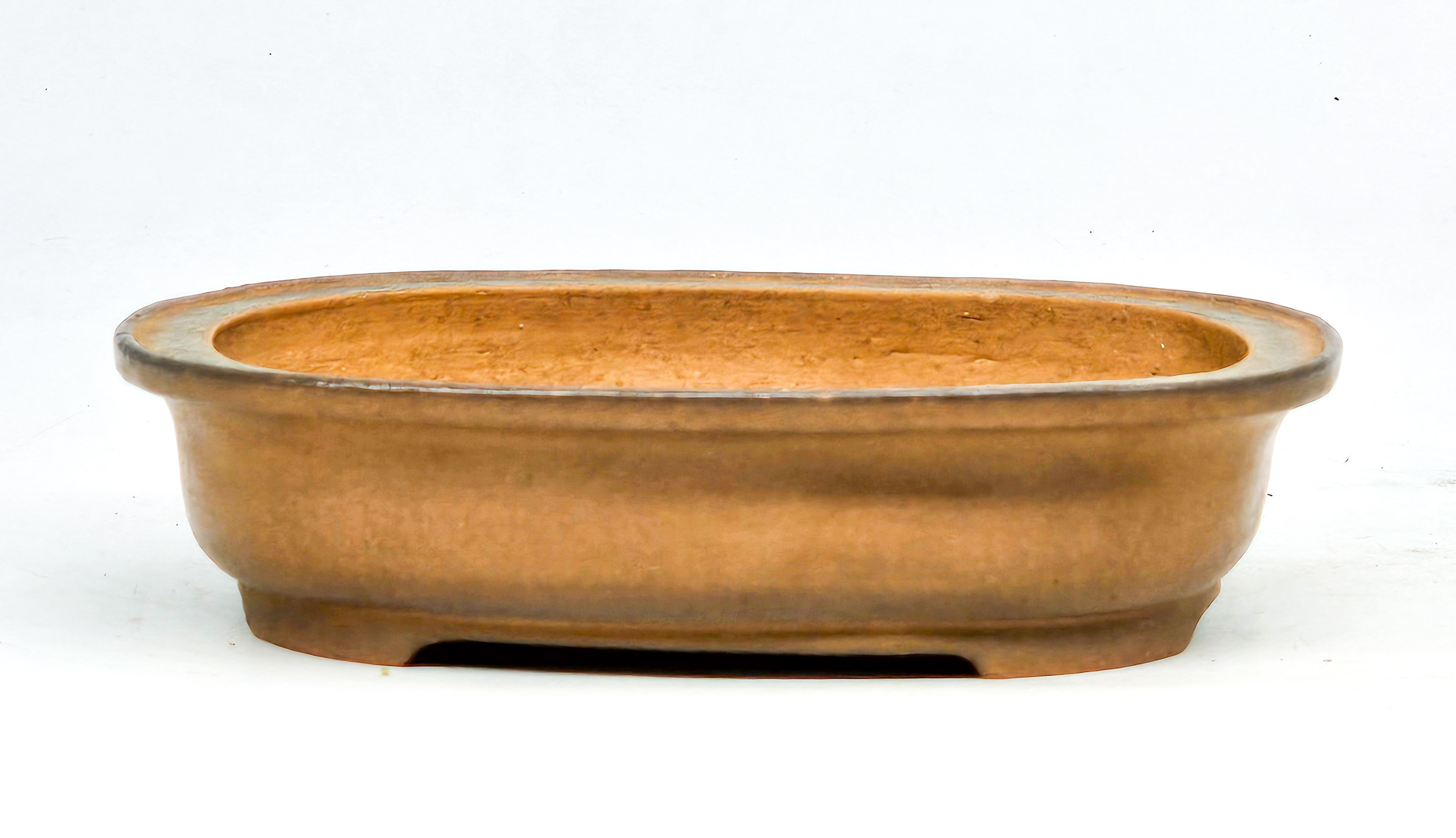 Bonsaischale Shibata Keizan Tokoname 15,5x12,8x3,8cm