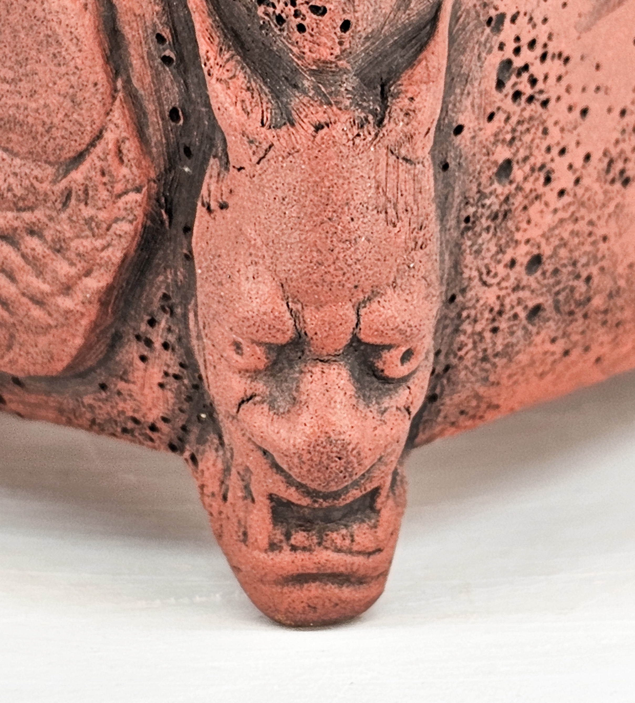 Bonsaischale Kakuzan Tokoname Drachenschale 23,5x18,5x8cm