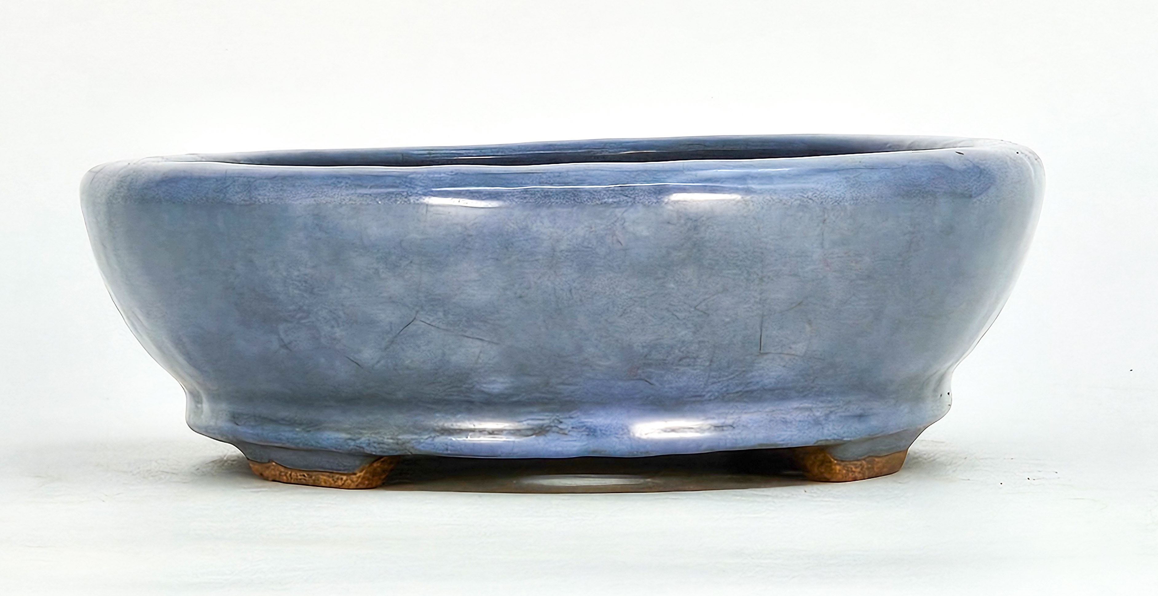Bonsaischale Hattori Tokoname 22,2x18,5x5,3cm