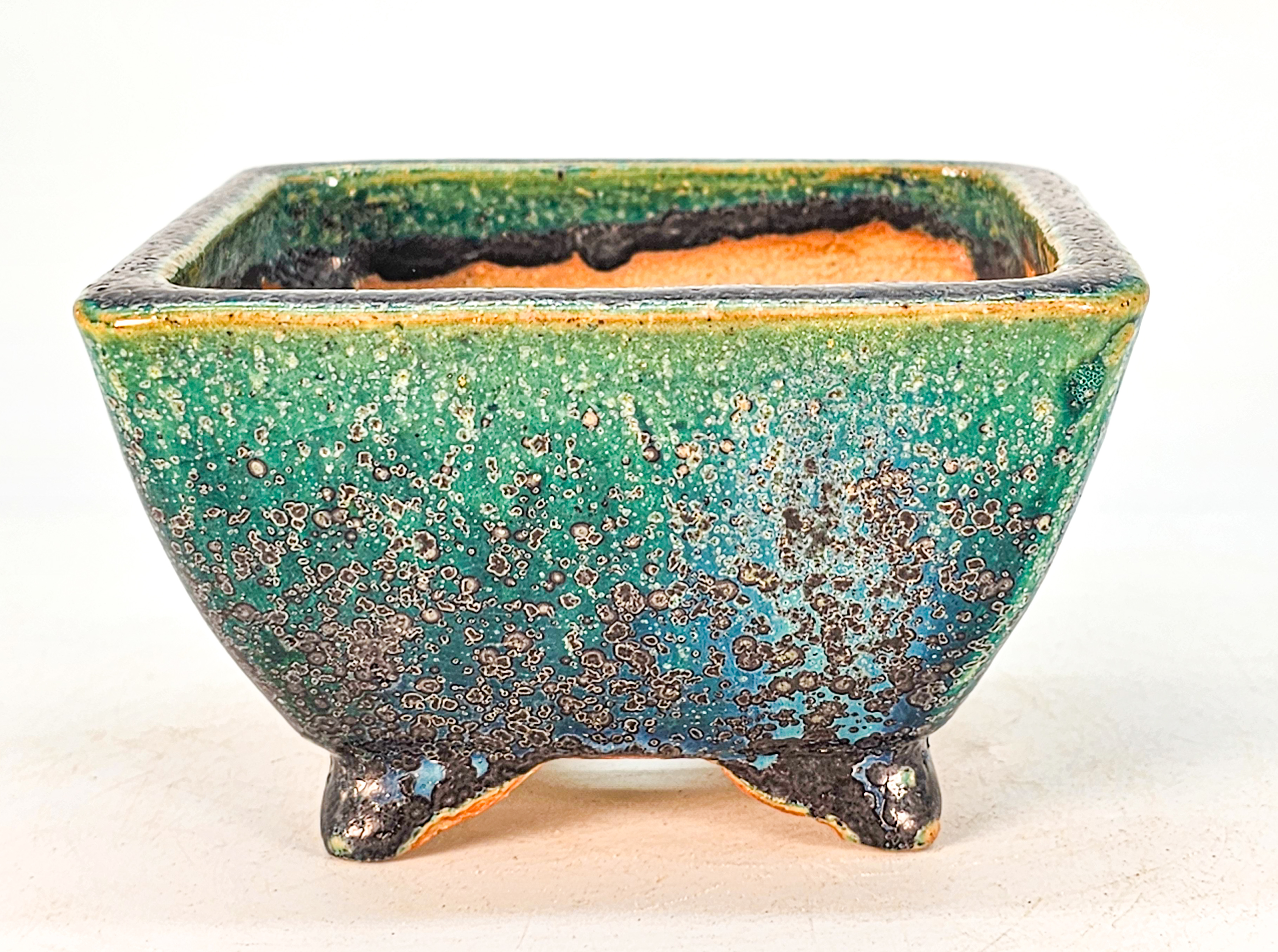 Bonsaischale Koyo Japan Tokoname 11,8x11,8x7cm