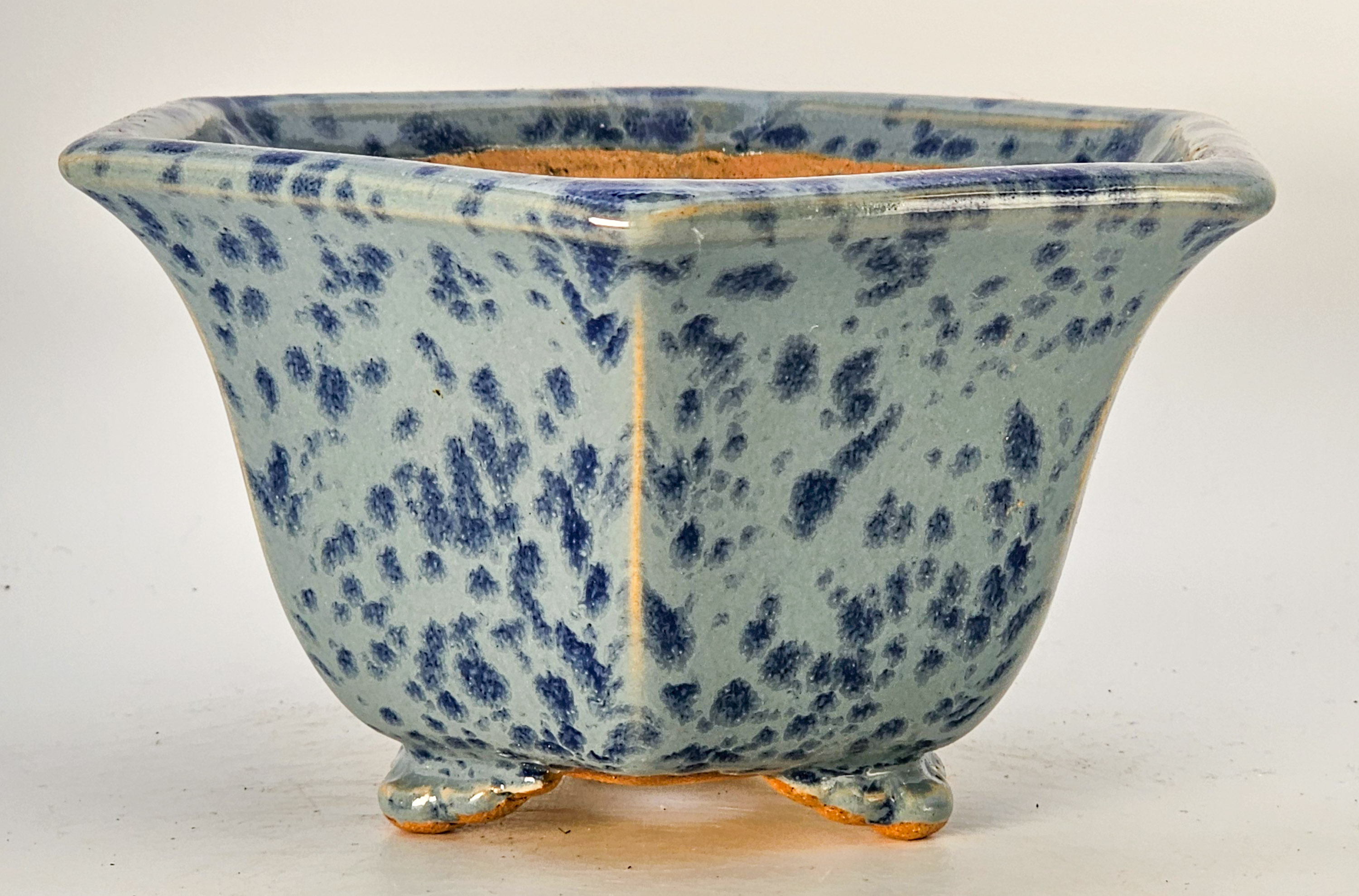 Bonsaischale Eimei Japan 14x12x7,5cm