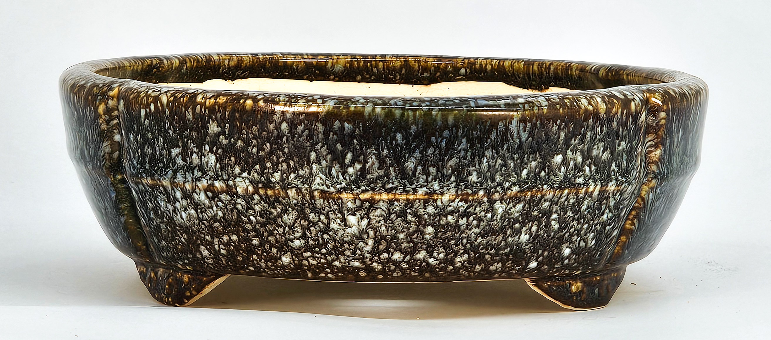 Bonsaischale Koyo Tokoname 20x17x5,5cm   
