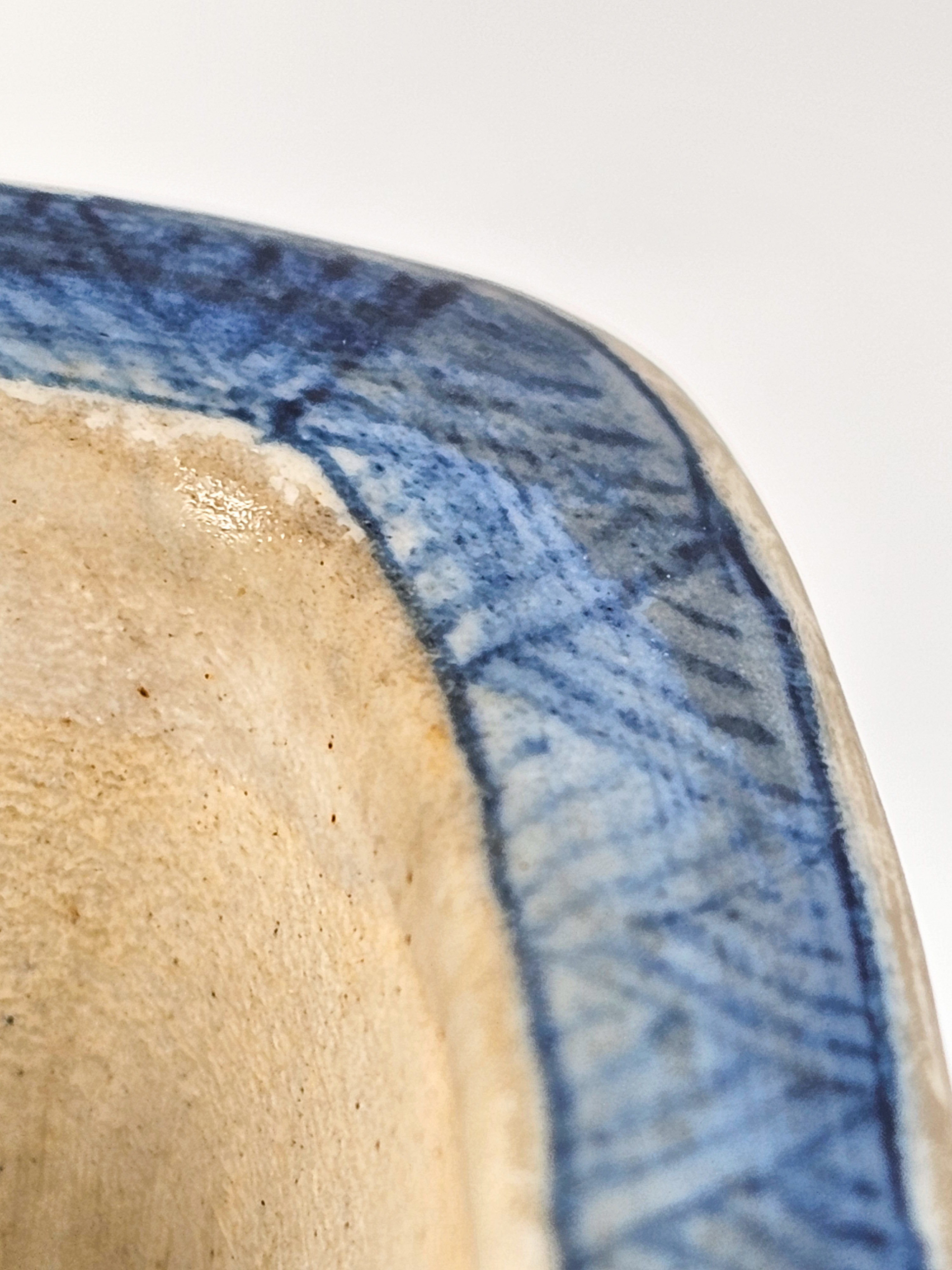 Bonsaischale Kutani Houzan Japan 7,3x5,4cm
