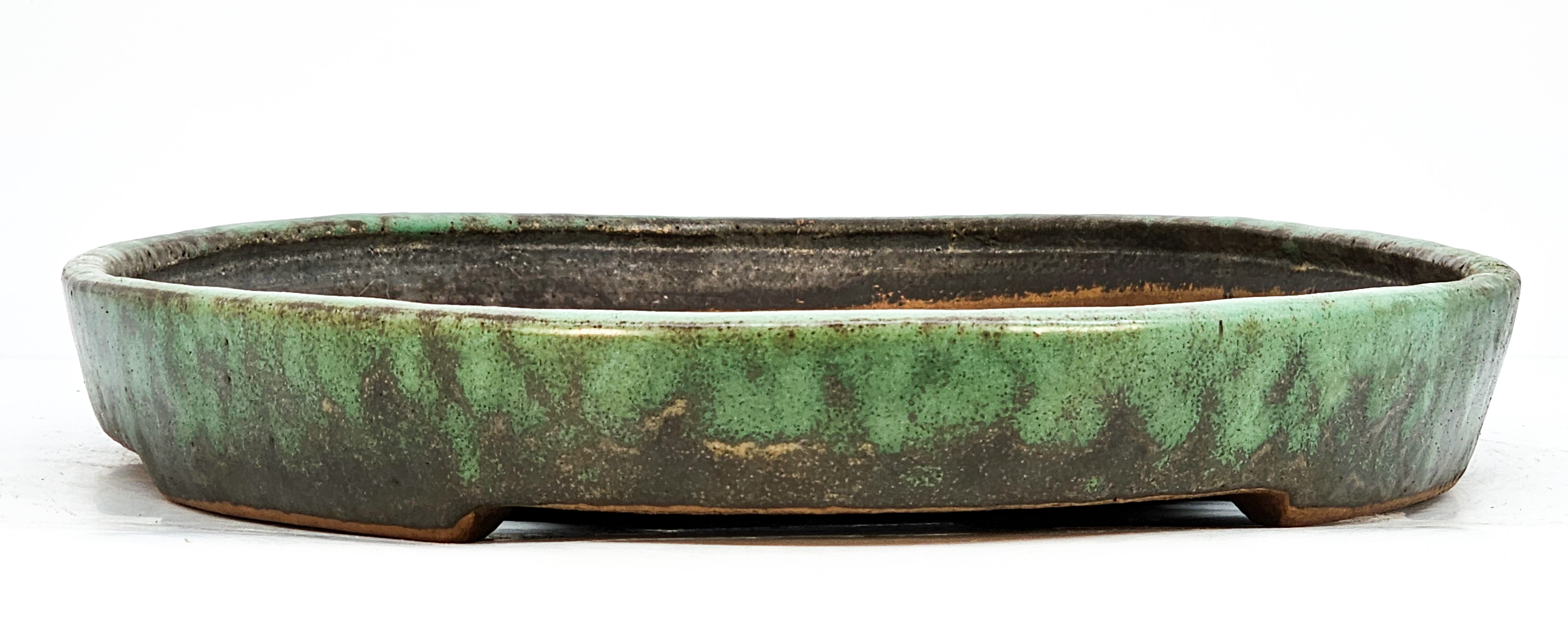 Bonsaischale Shuho Tokoname 46x32x4,2cm