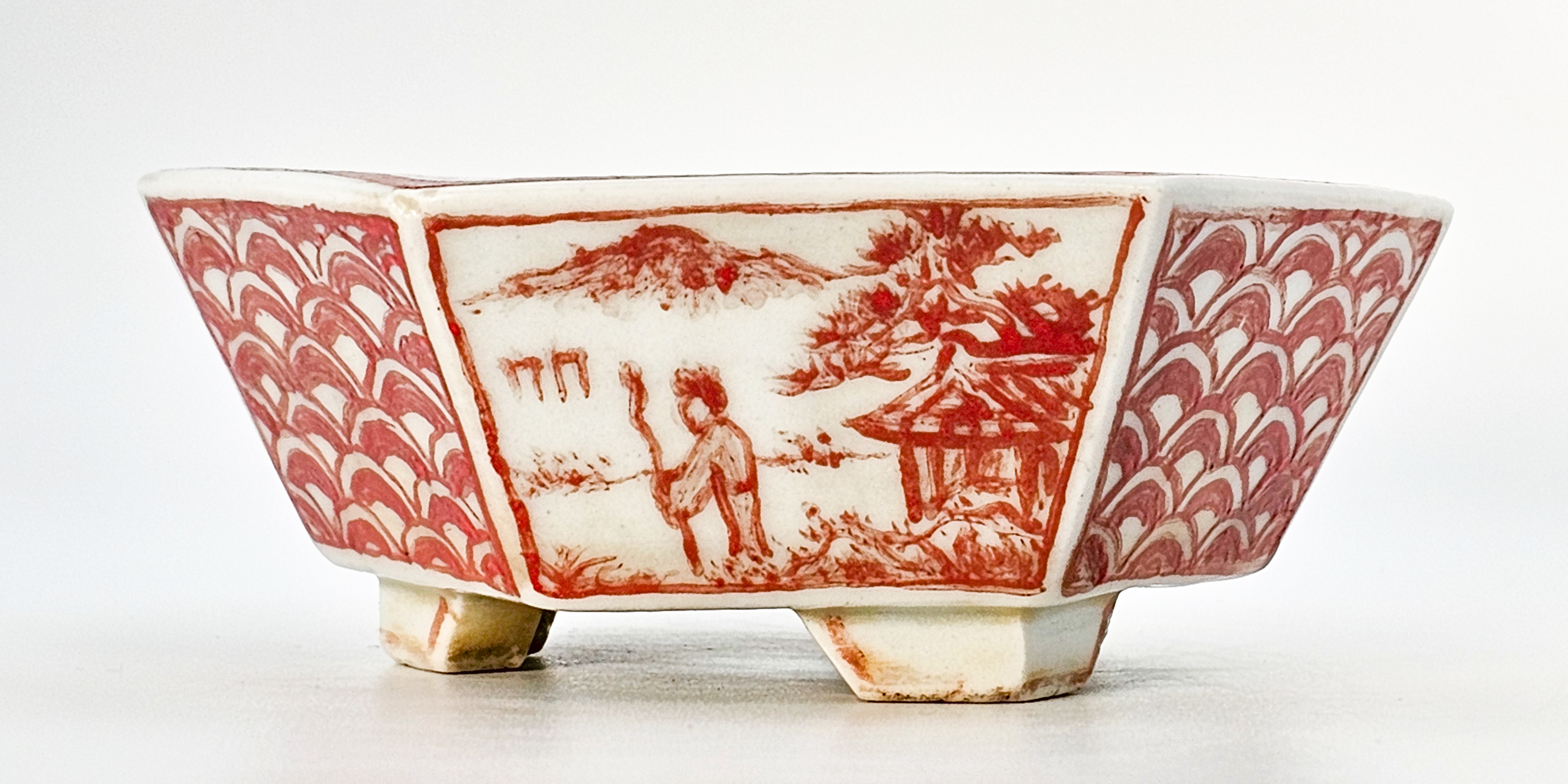 Bonsaischale Echizen Hosui Japan 9x8x3,5cm