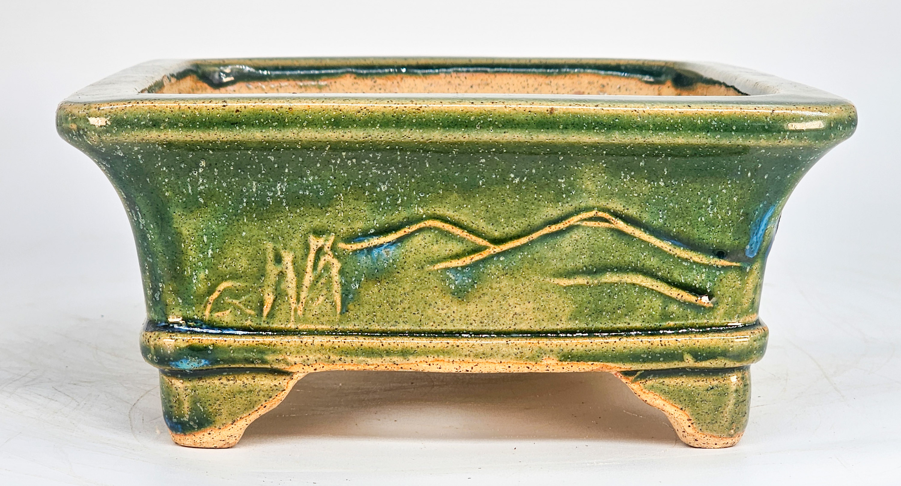 Bonsaischale Gyozan Japan 21x18,5x8,5cm