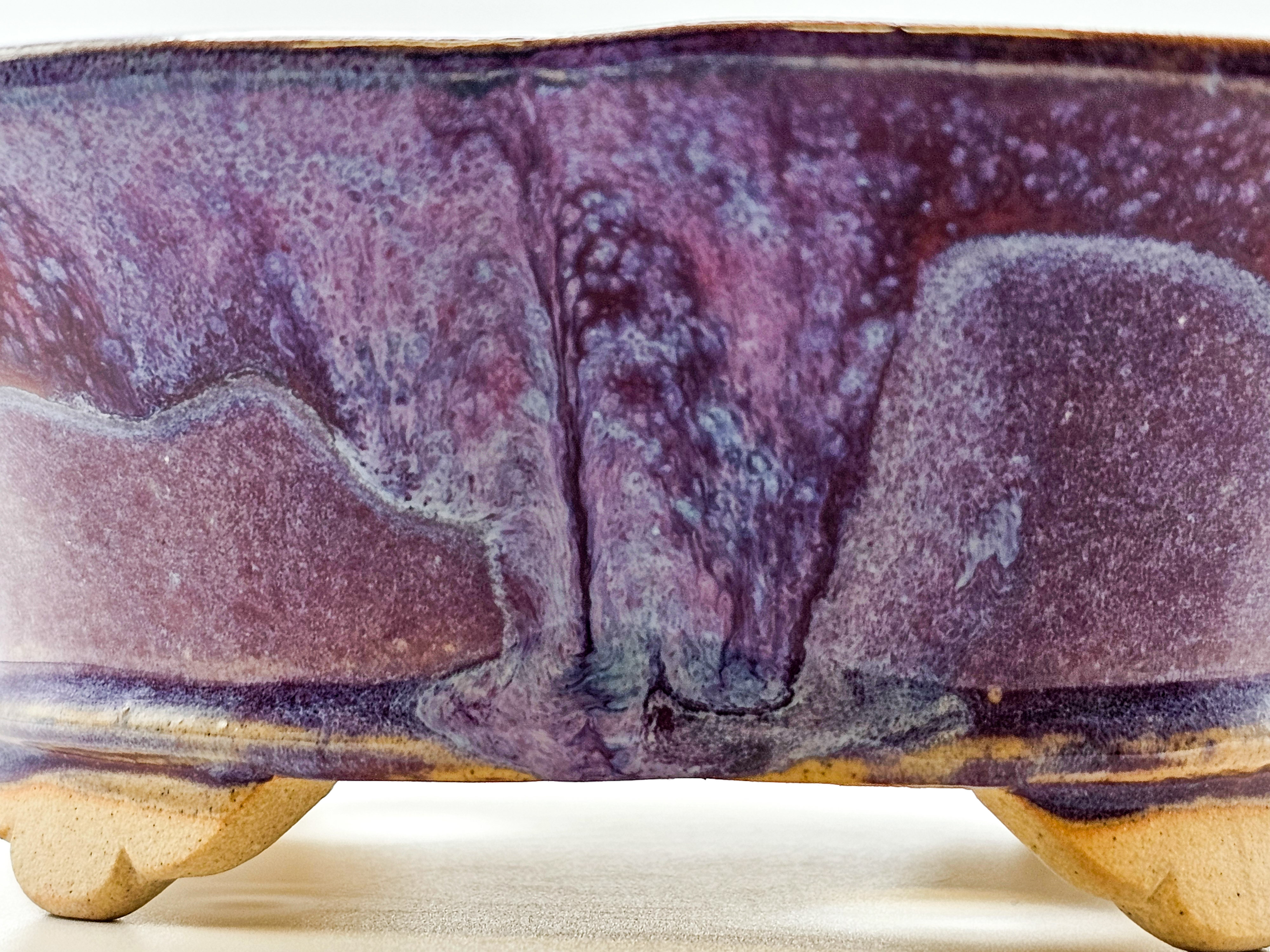Bonsaischale Keiun Fukuda Japan 17,5x16x5,5cm