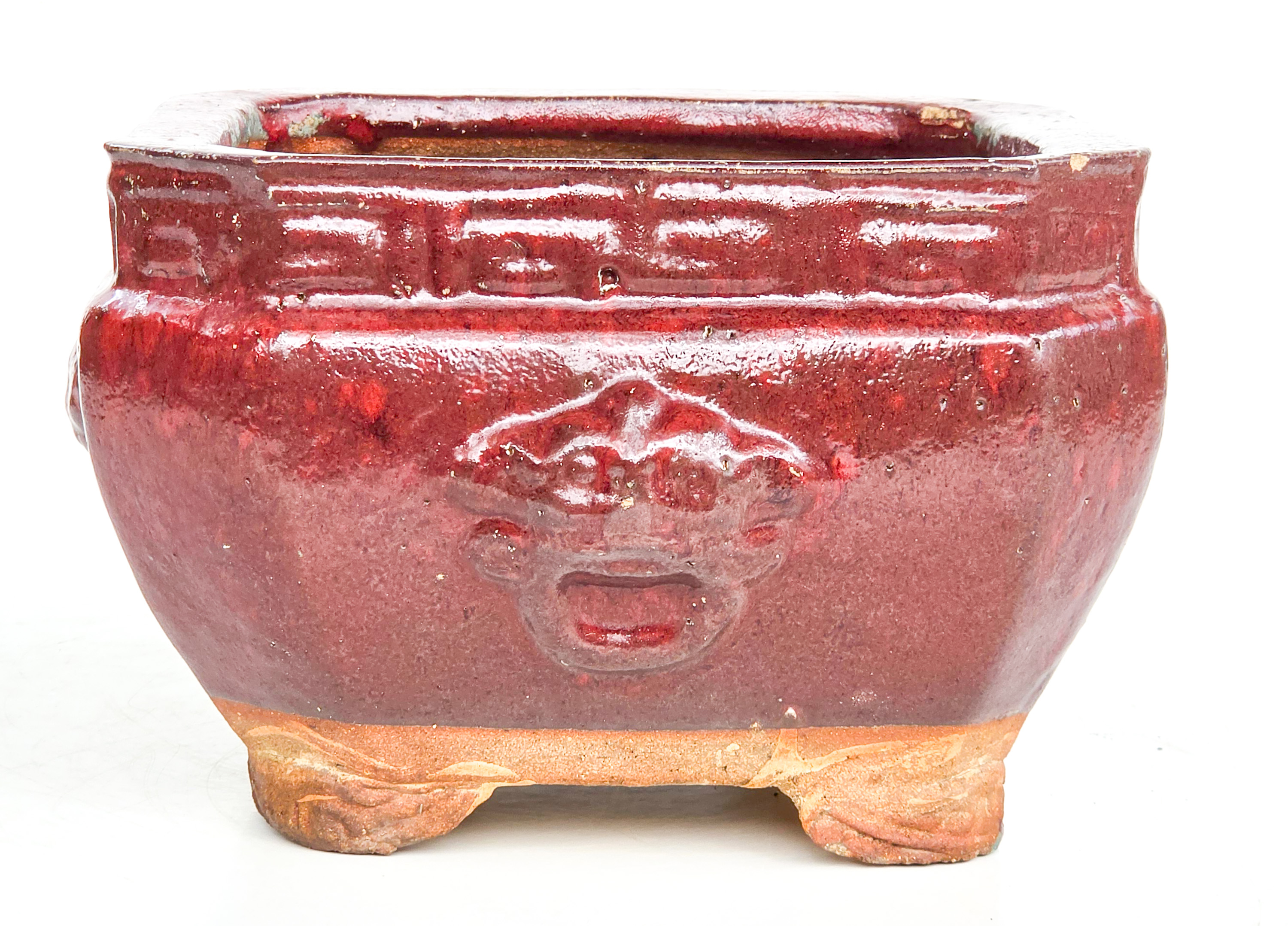 Bonsaischale Kanton China 28x27,5x19,5cm