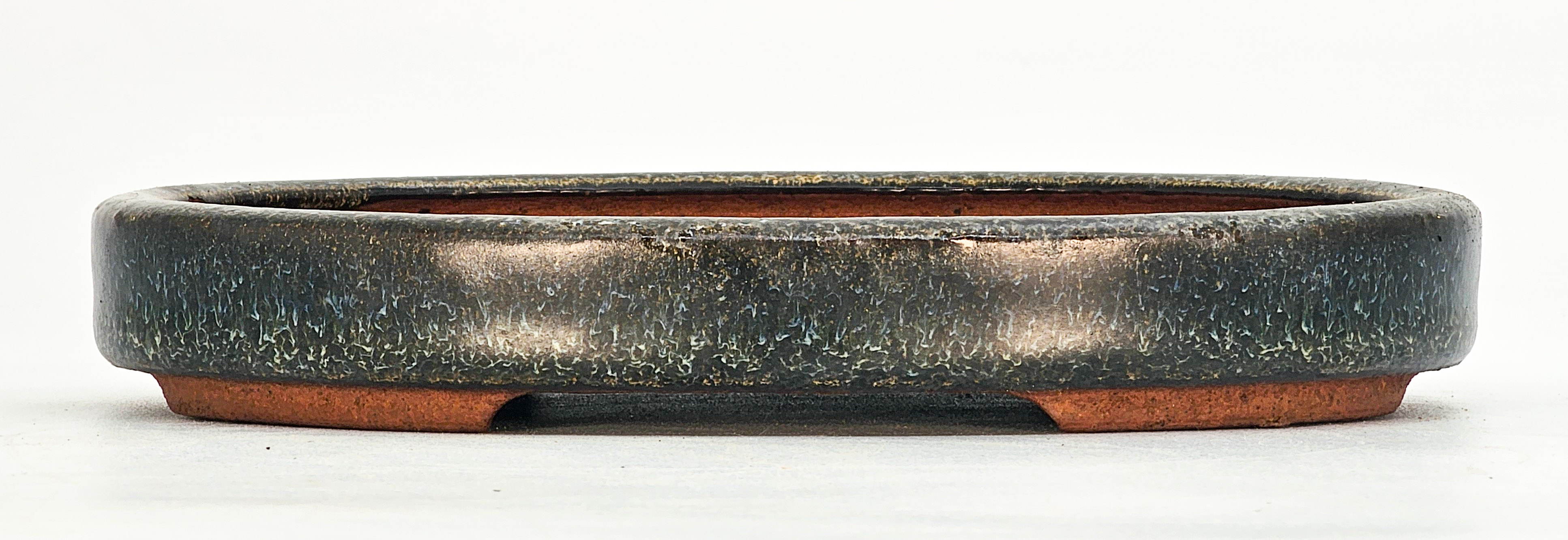 Bonsaischale Yozan Tokoname 15x11,5x2,5cm
