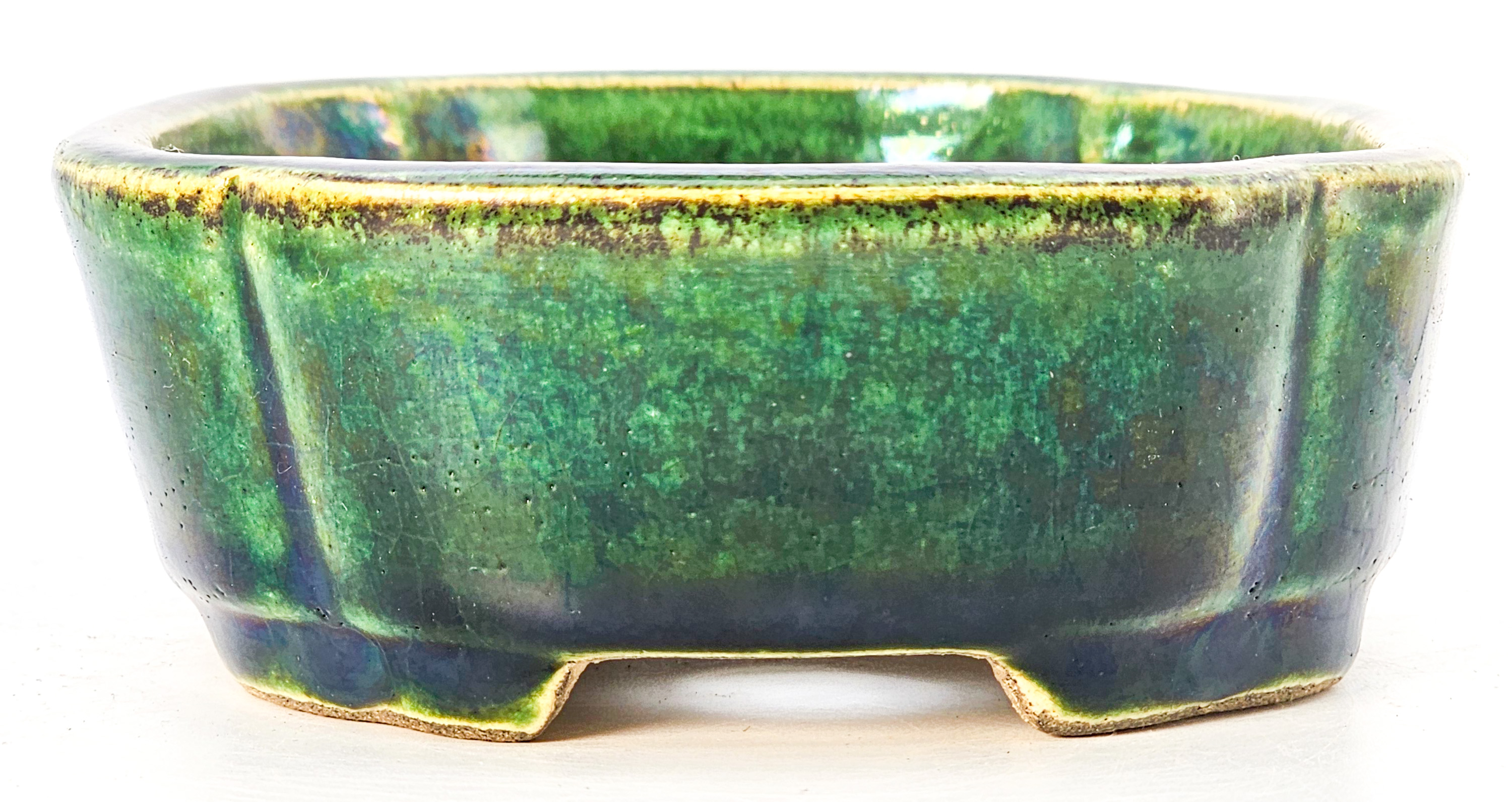 Bonsaischale Terahata Satomi Japan 16x12x4,5cm