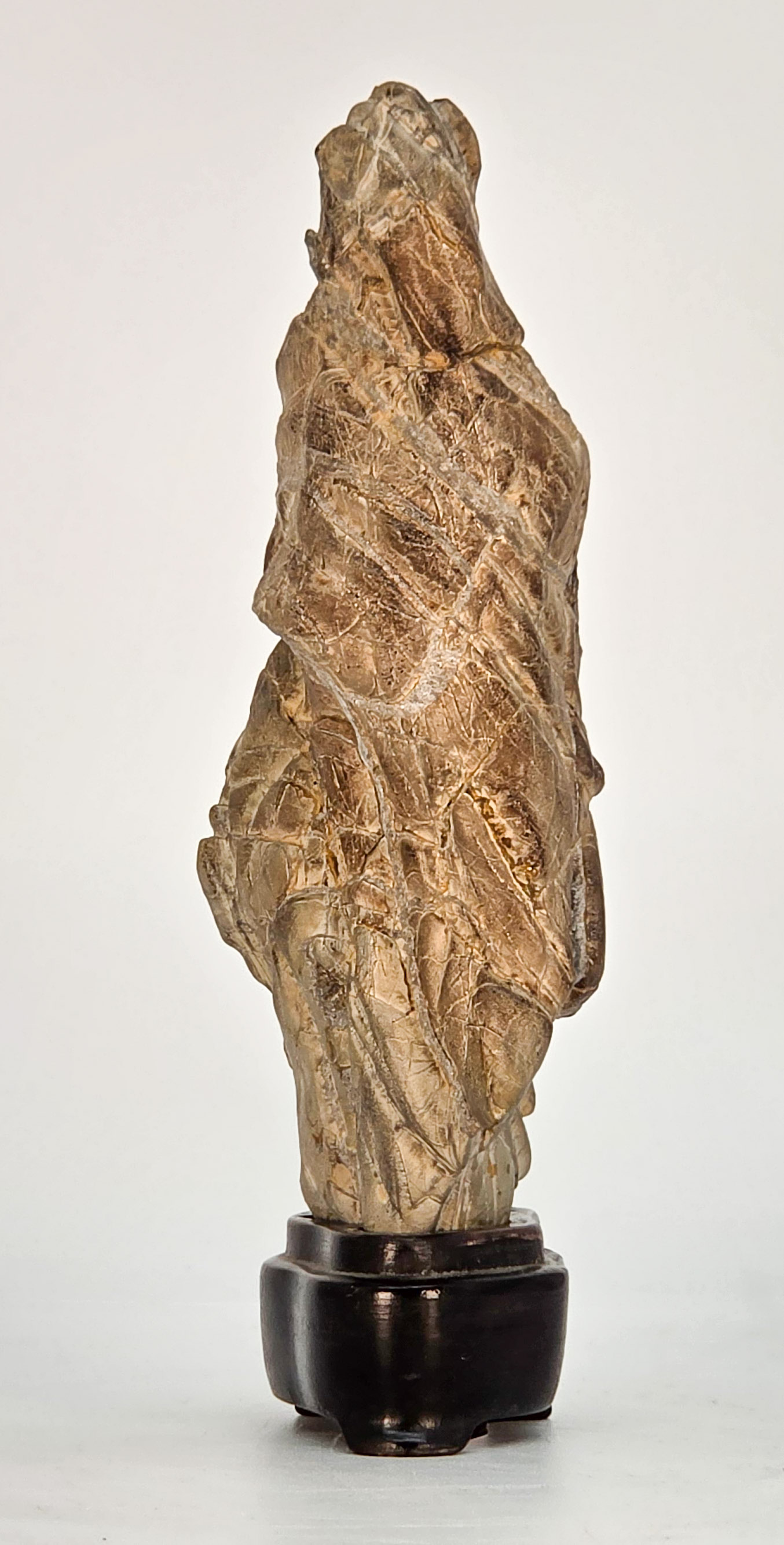 Suiseki aus den Apuanischen Alpen inkl. Daiza 20x9x7cm