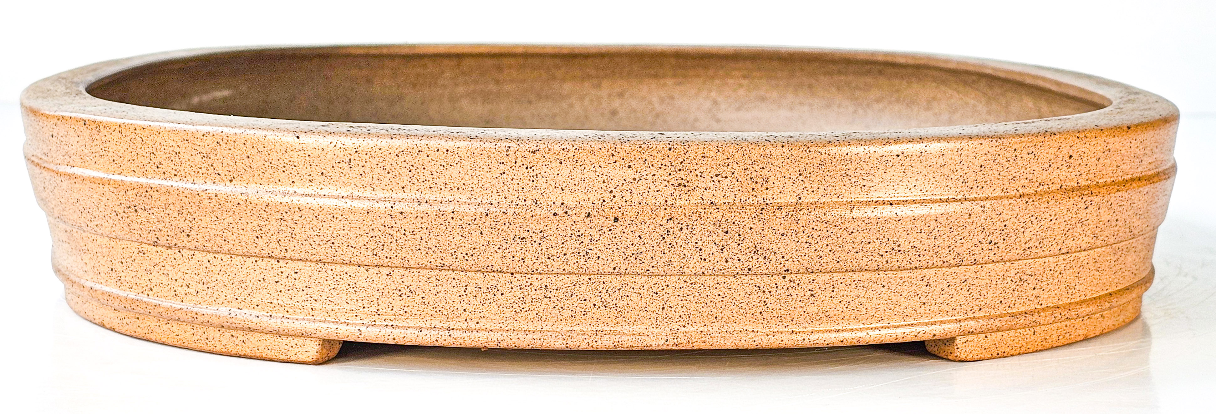 Bonsaischale Keizan Tokoname 51,5x39,5x6,5 cm