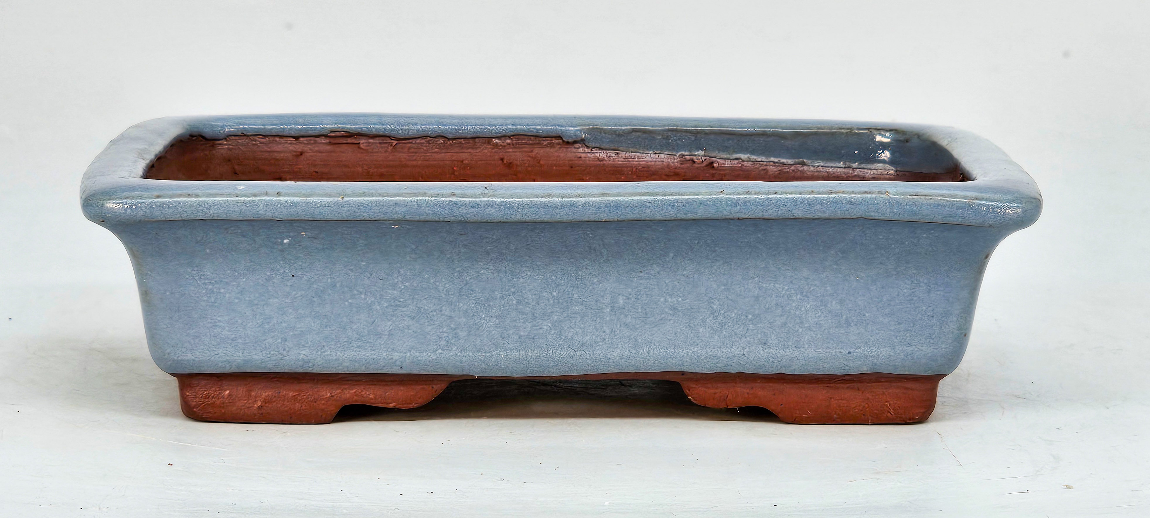 Bonsaischale Yozan Tokoname 15x11x3,5cm