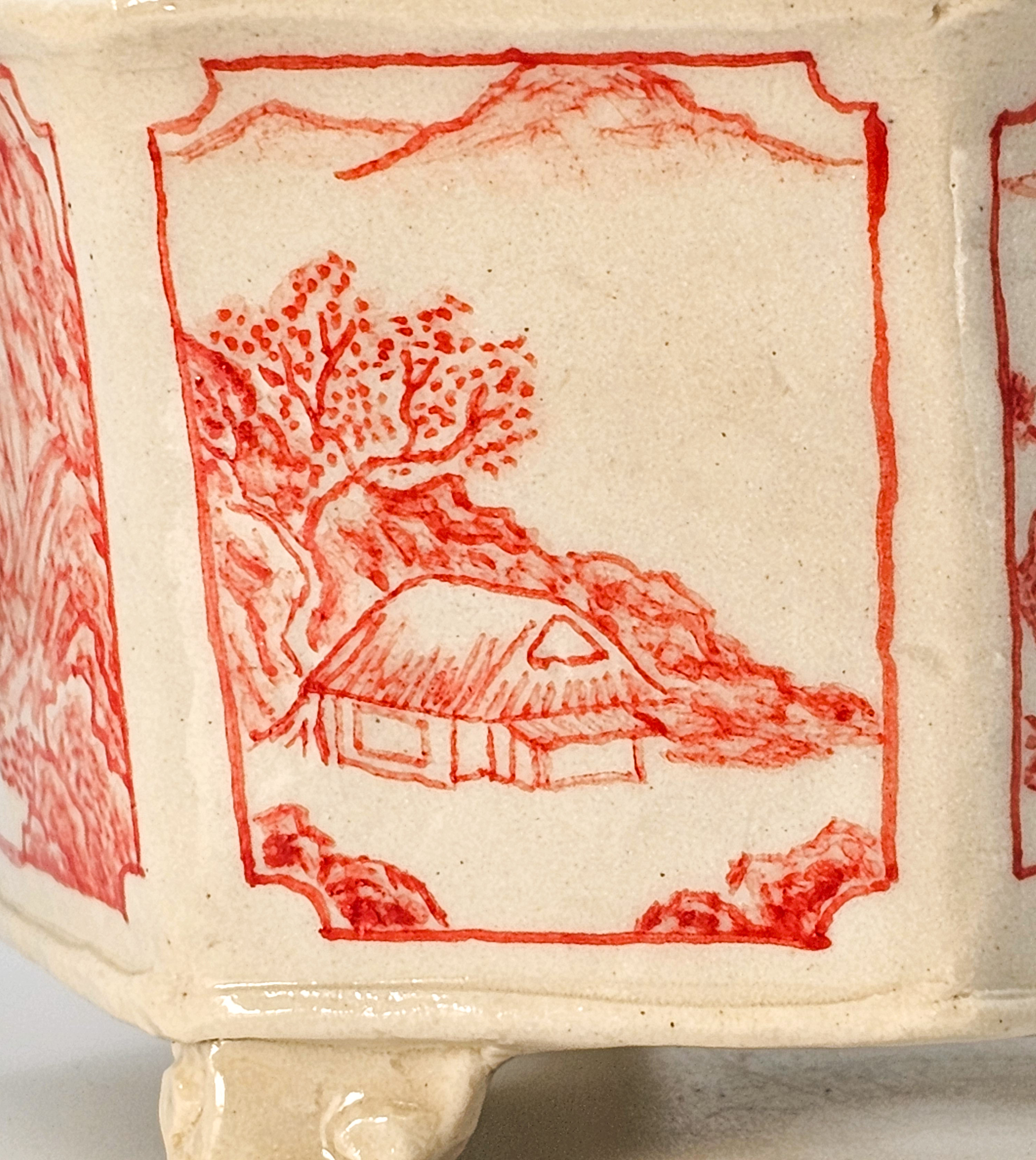 Bonsaischale Noboru Japan 7,9x7,2x5,4