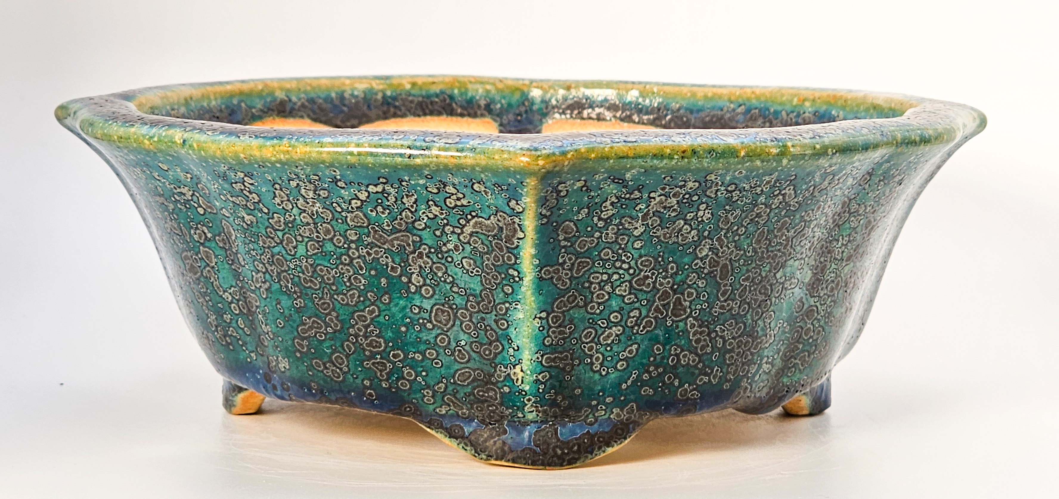 Bonsaischale Koyo, Sonderedition Expo 2025, Tokoname Japan 19x17x5,5cm